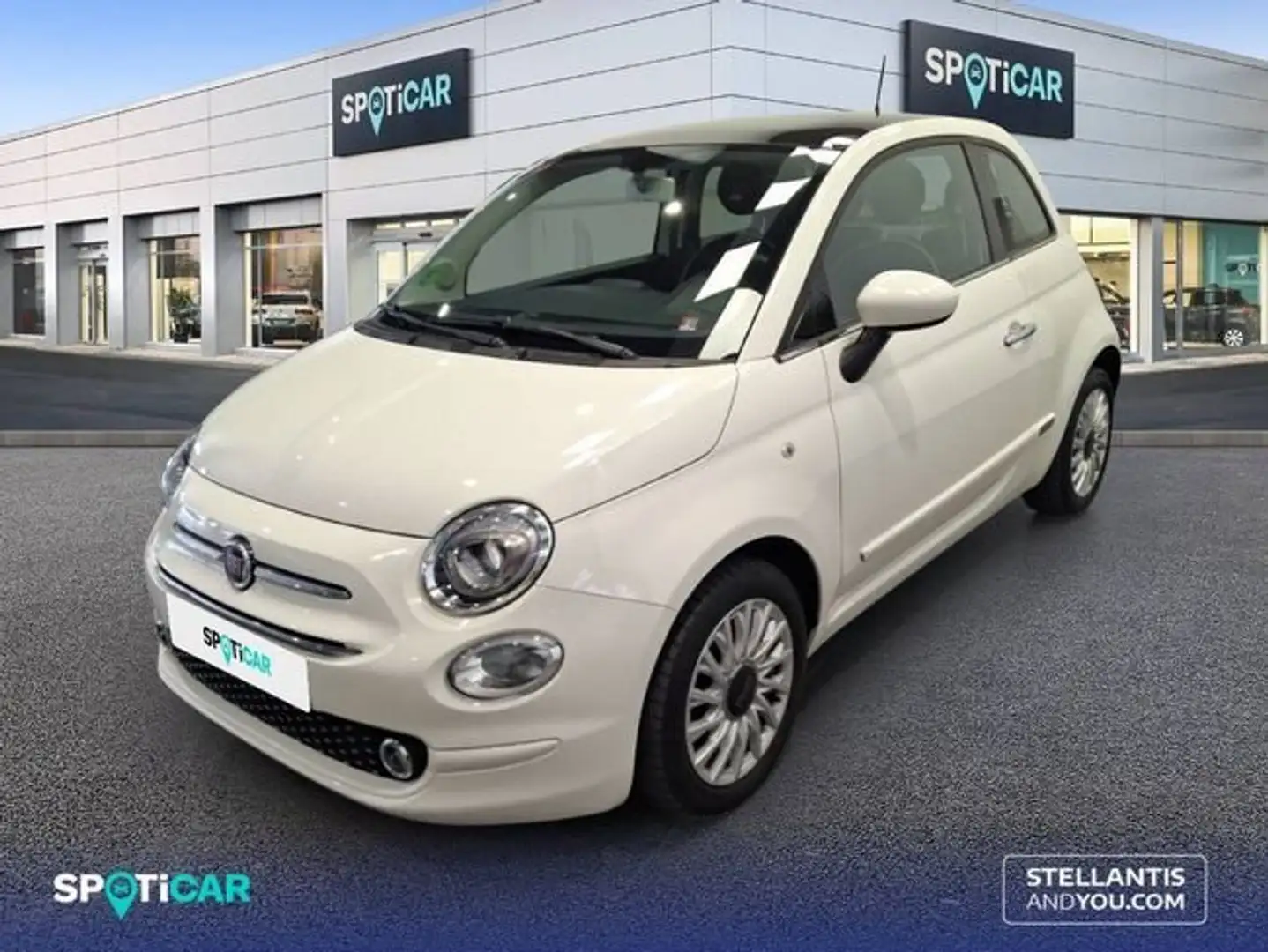 Fiat 500 1.2 Lounge Blanco - 1