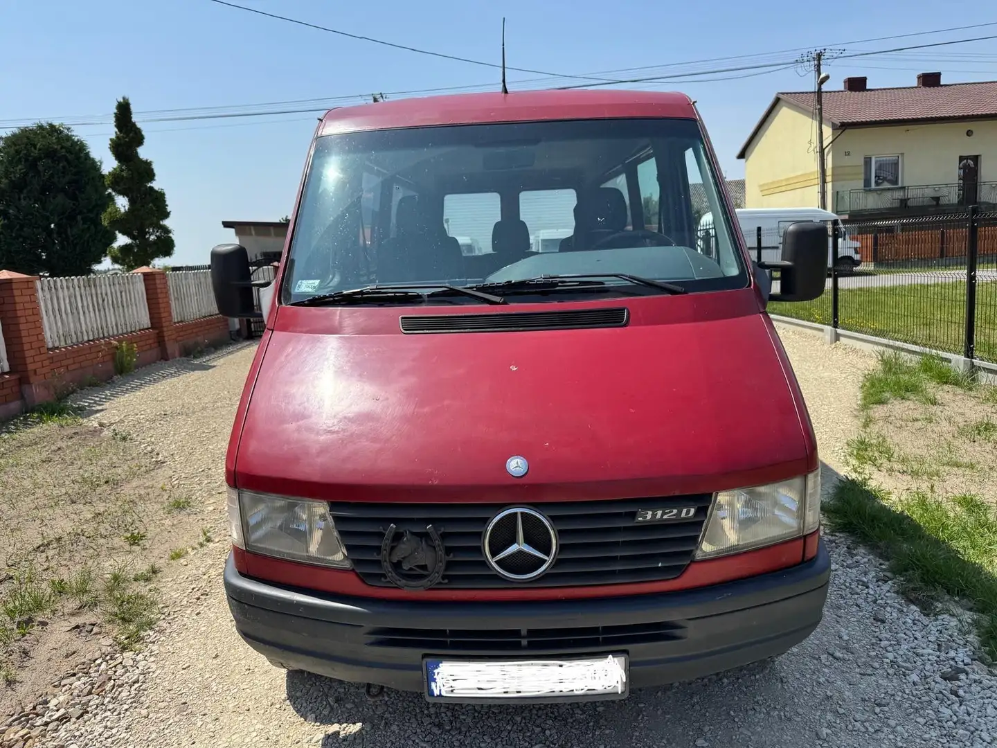 Mercedes-Benz Sprinter 312 D lang/Laag 2.9D1998 +31641468730 Red - 1