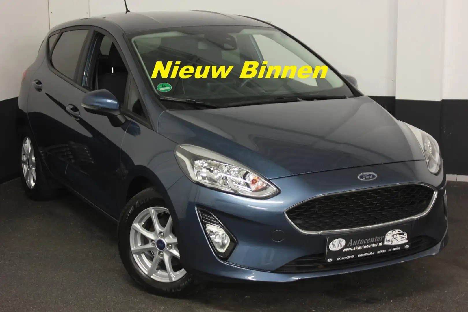 Ford Fiesta 1.1 AIRCO*STOEL+STUUR+VOORRUITVERWARMING NAVI Bleu - 1