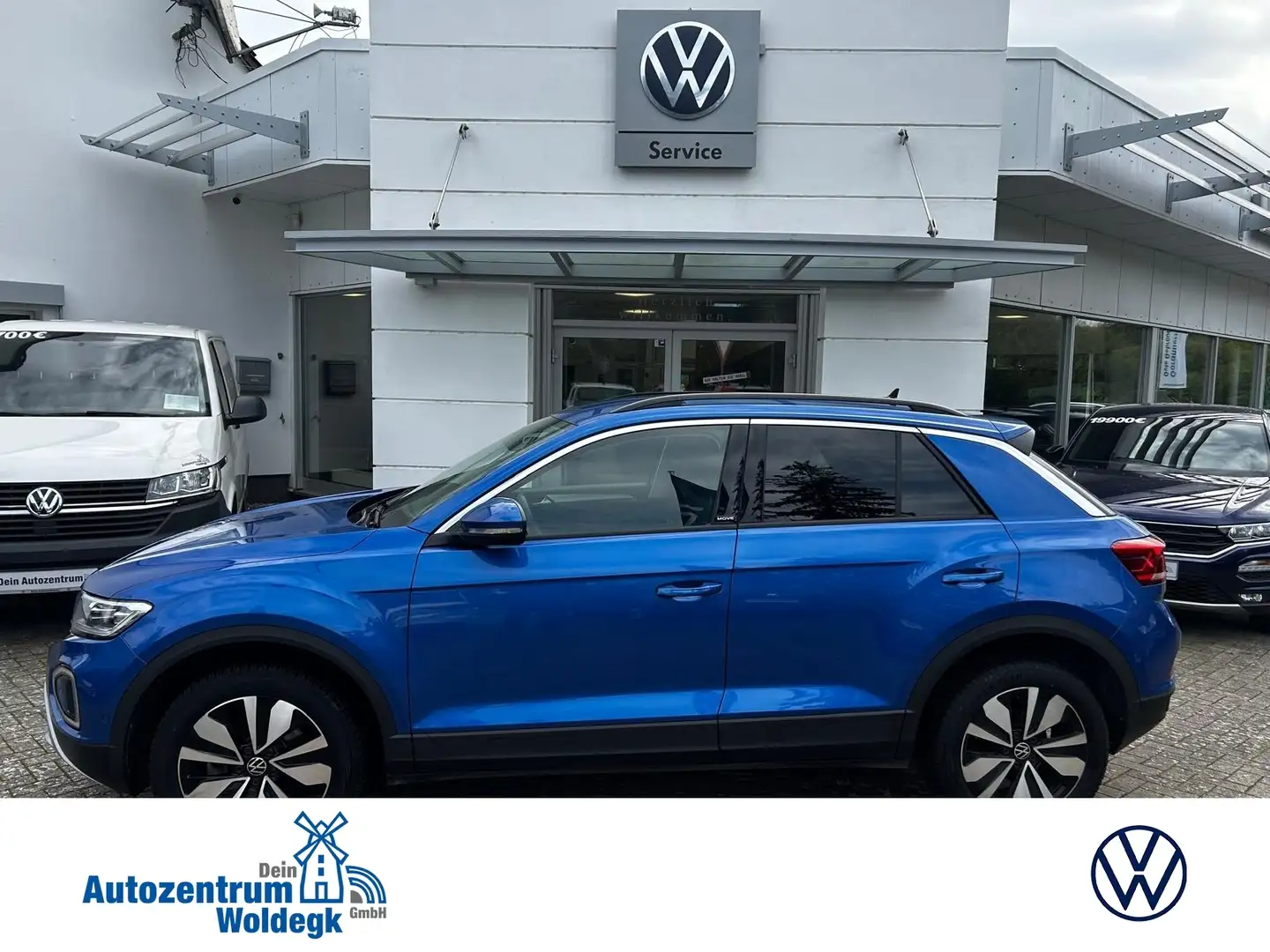 Volkswagen T-Roc 2.0 TDI DSG Move Blau - 1