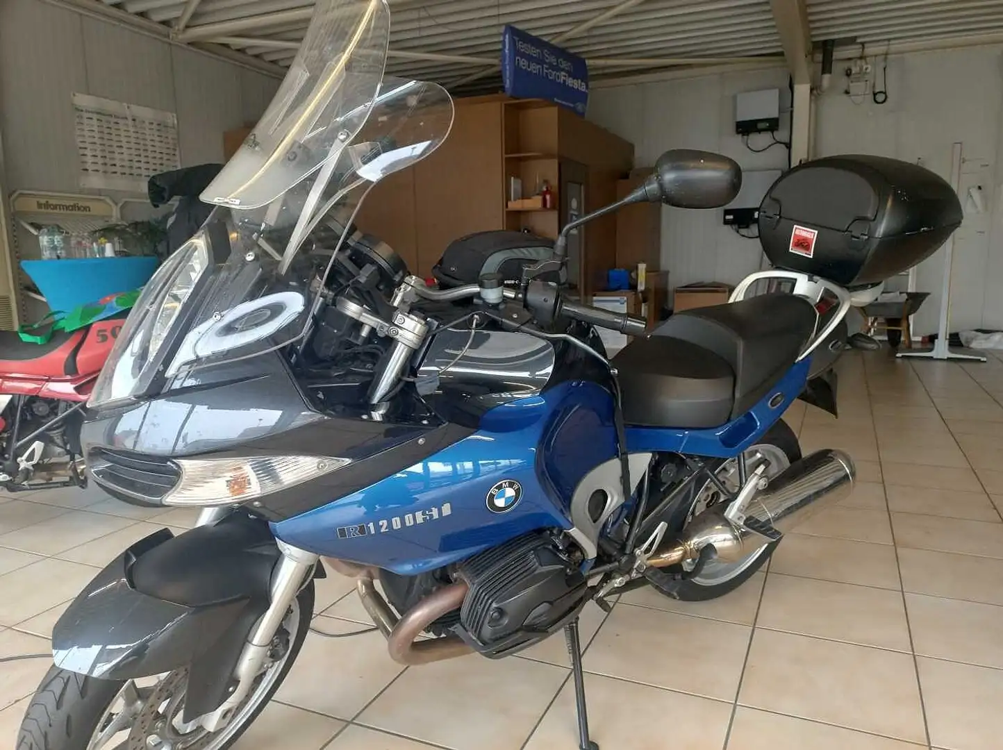 BMW R 1200 R1200ST Windschild verstellbar! R1200ST Blauw - 2