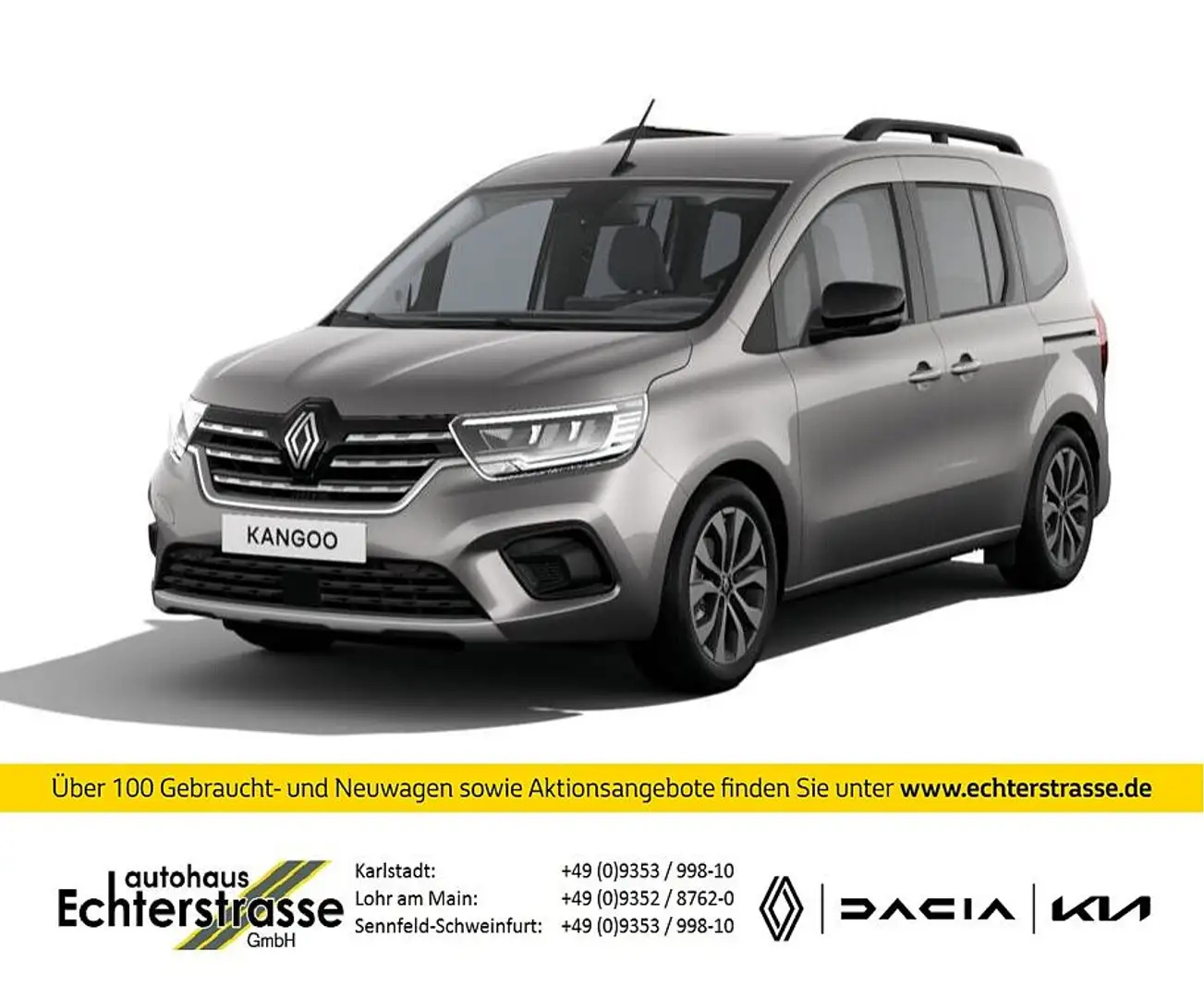 Renault Kangoo TCe 130 Techno +SHZ Grau - 1