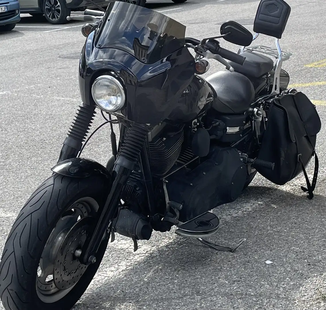 Harley-Davidson Dyna Fat Bob Negru - 1