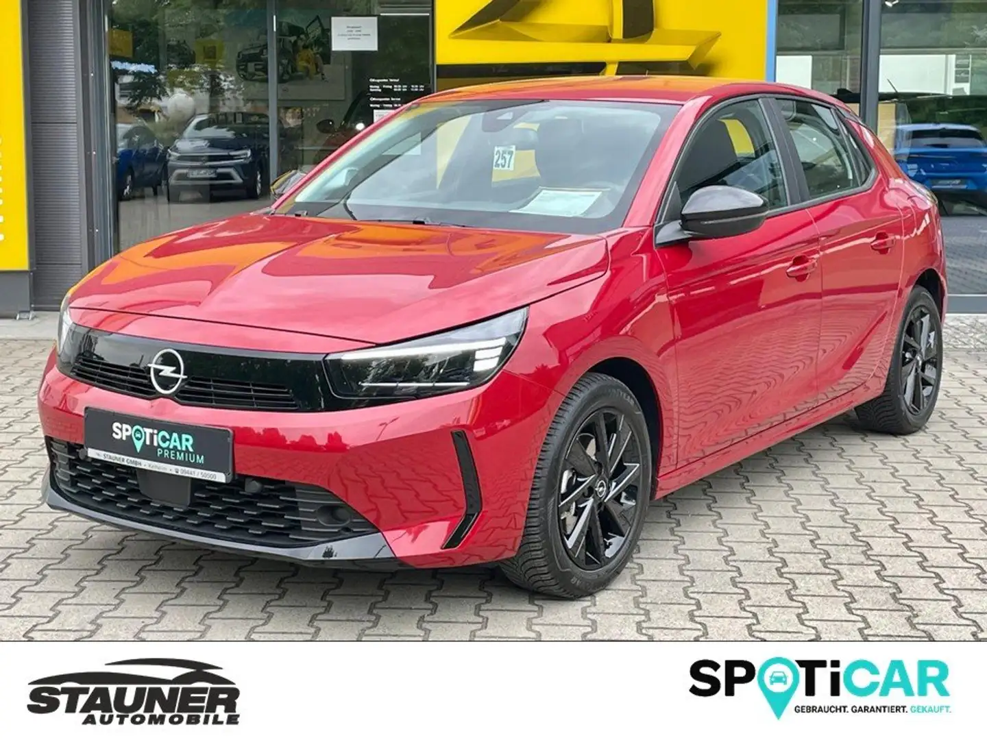 Opel Corsa Edition Rot - 1