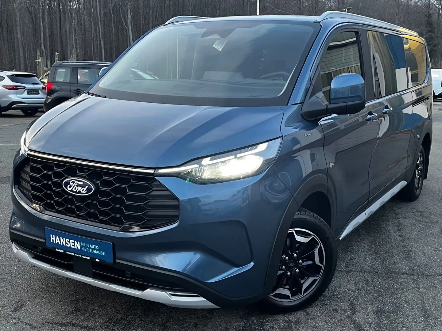 Ford Tourneo Custom L2 Active Autom, AHK, B&O, 4JG Blau - 1