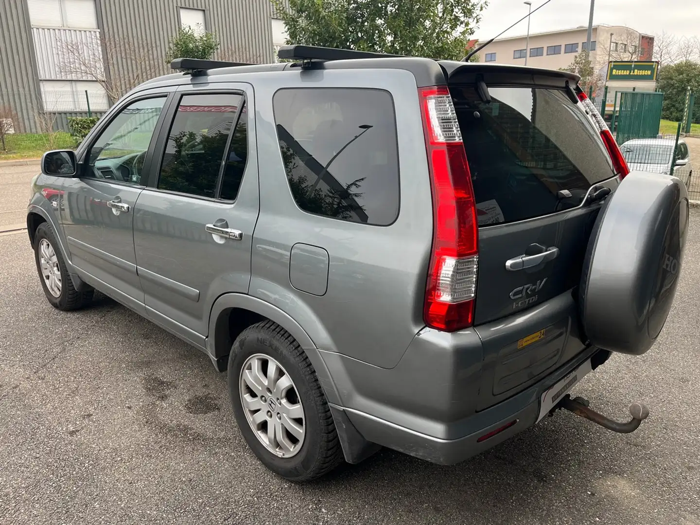 Honda CR-V 2.2 Cdti 140cv 4x4 GARANTIE 12 MOIS Gris - 2
