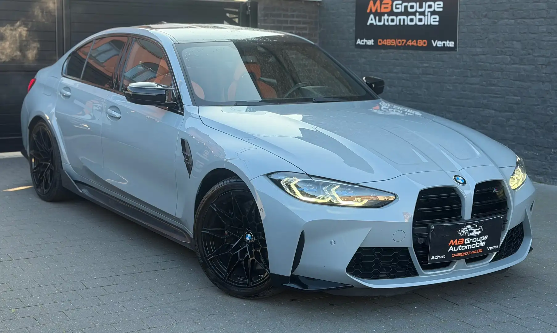 BMW M3 3.0 AS xDrive Competition M OPF / Harman Kardon Gris - 2