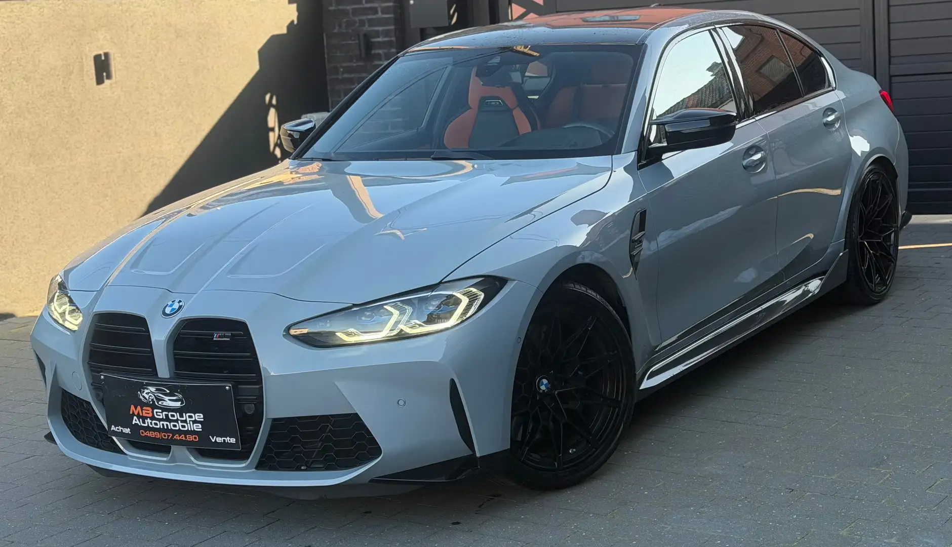 BMW M3 3.0 AS xDrive Competition M OPF / Harman Kardon Gris - 1