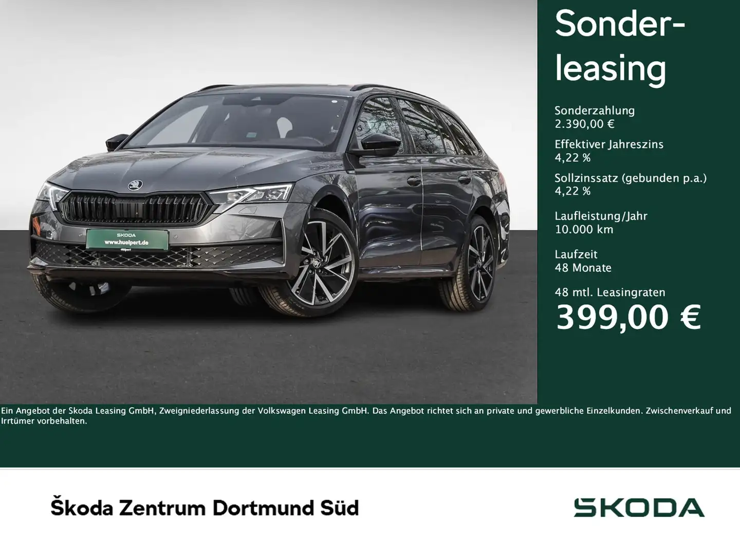 Skoda Octavia Combi 2.0TDI DSG Sportline NAV ACC PDC RFK HUD ... Grau - 1