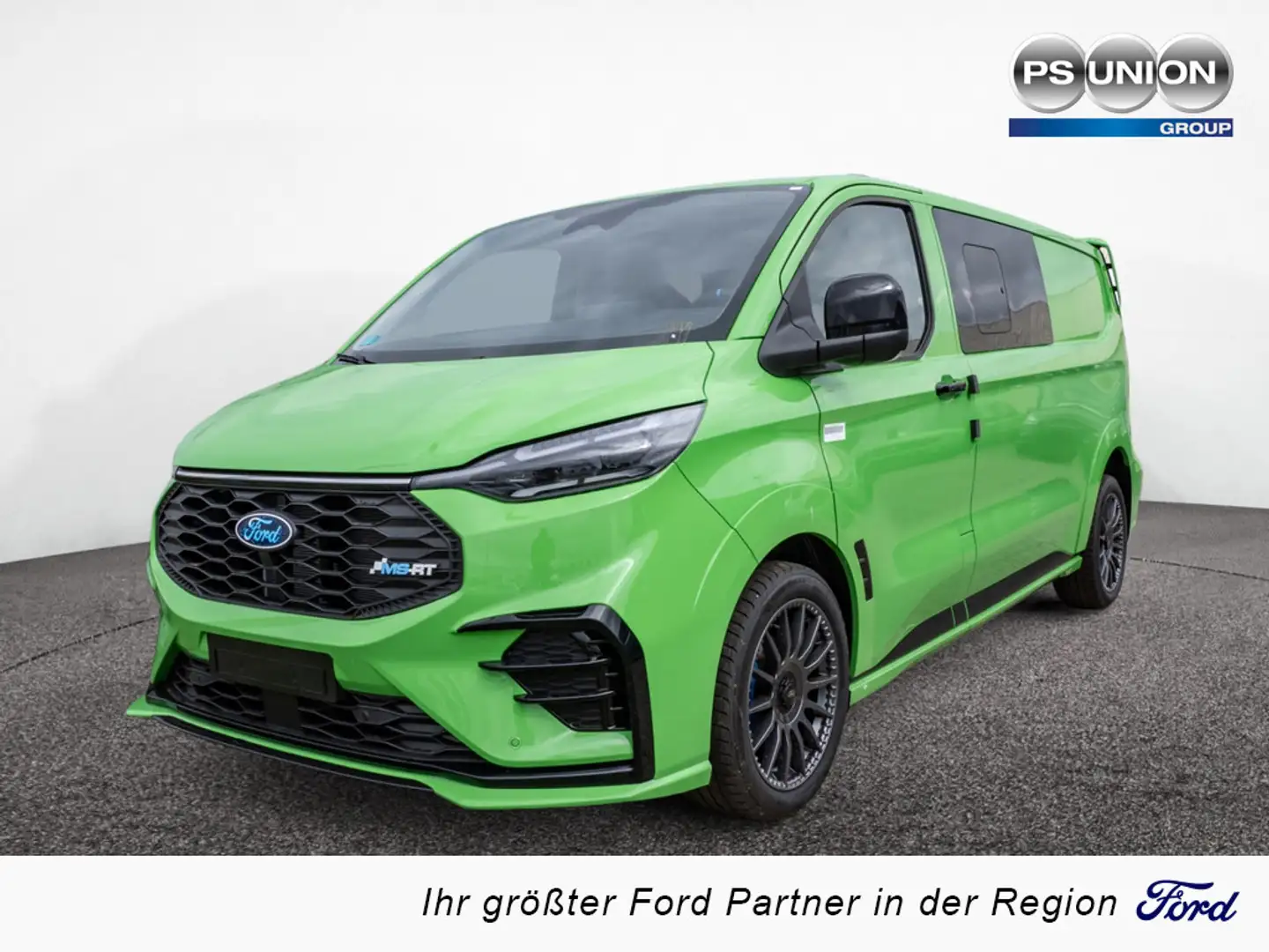 Ford Transit Custom Doka L2 MS-RT AWD LED STANDHZ Jaune - 1