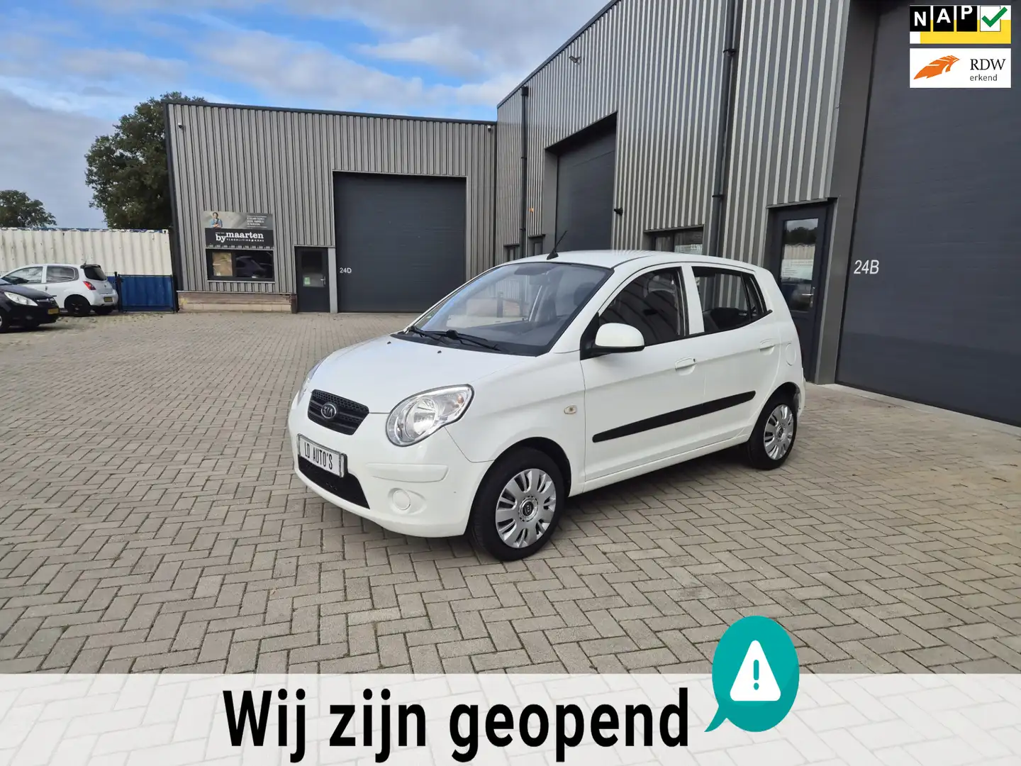 Kia Picanto 1.0 X-pect TOP OCCASION DEALER ONDERHOUDEN Weiß - 1