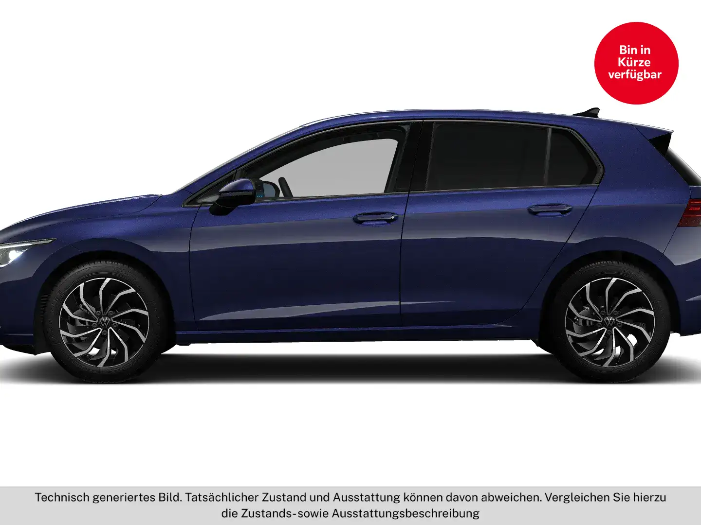 Volkswagen Golf Rabbit 45 TSI ACT Blau - 2