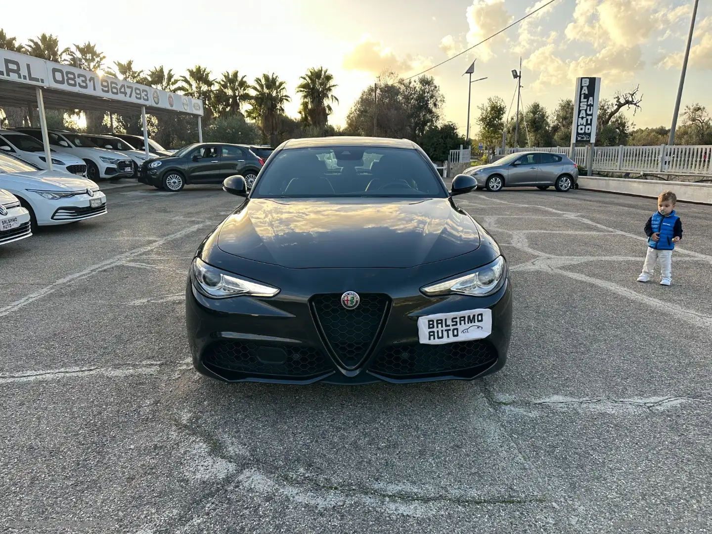 Alfa Romeo Giulia 2.2 TD Veloce MOTORE NUOVO Zwart - 2