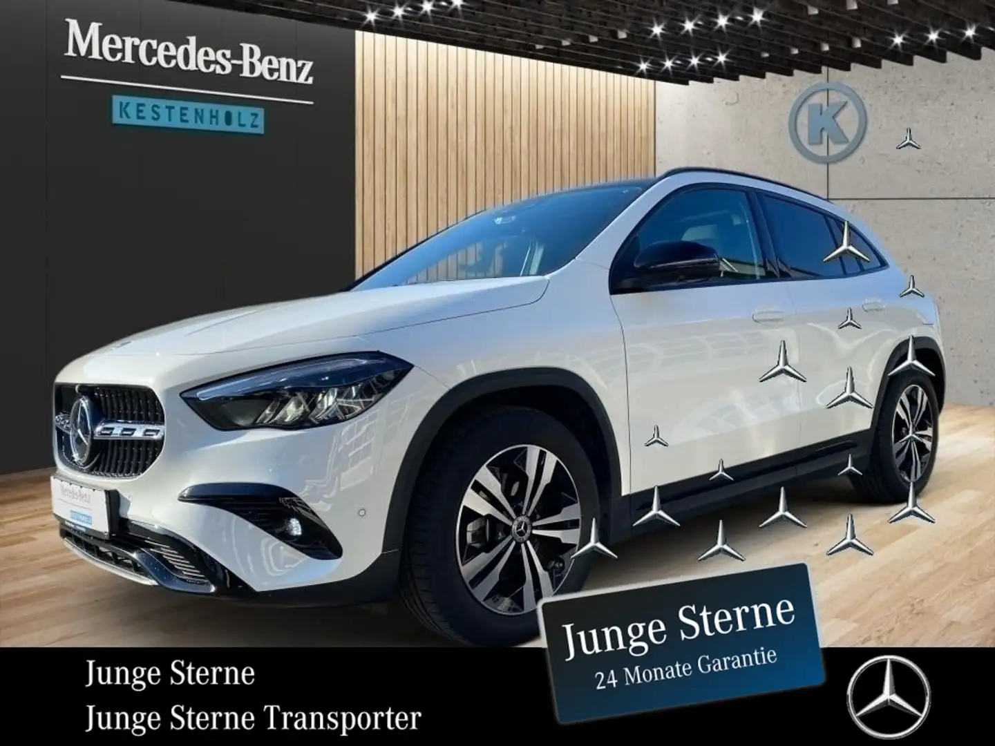 Mercedes-Benz GLA 200 d *PROGRESSIVE*DISTR*AHK*PANO*360°KAMERA Weiß - 1