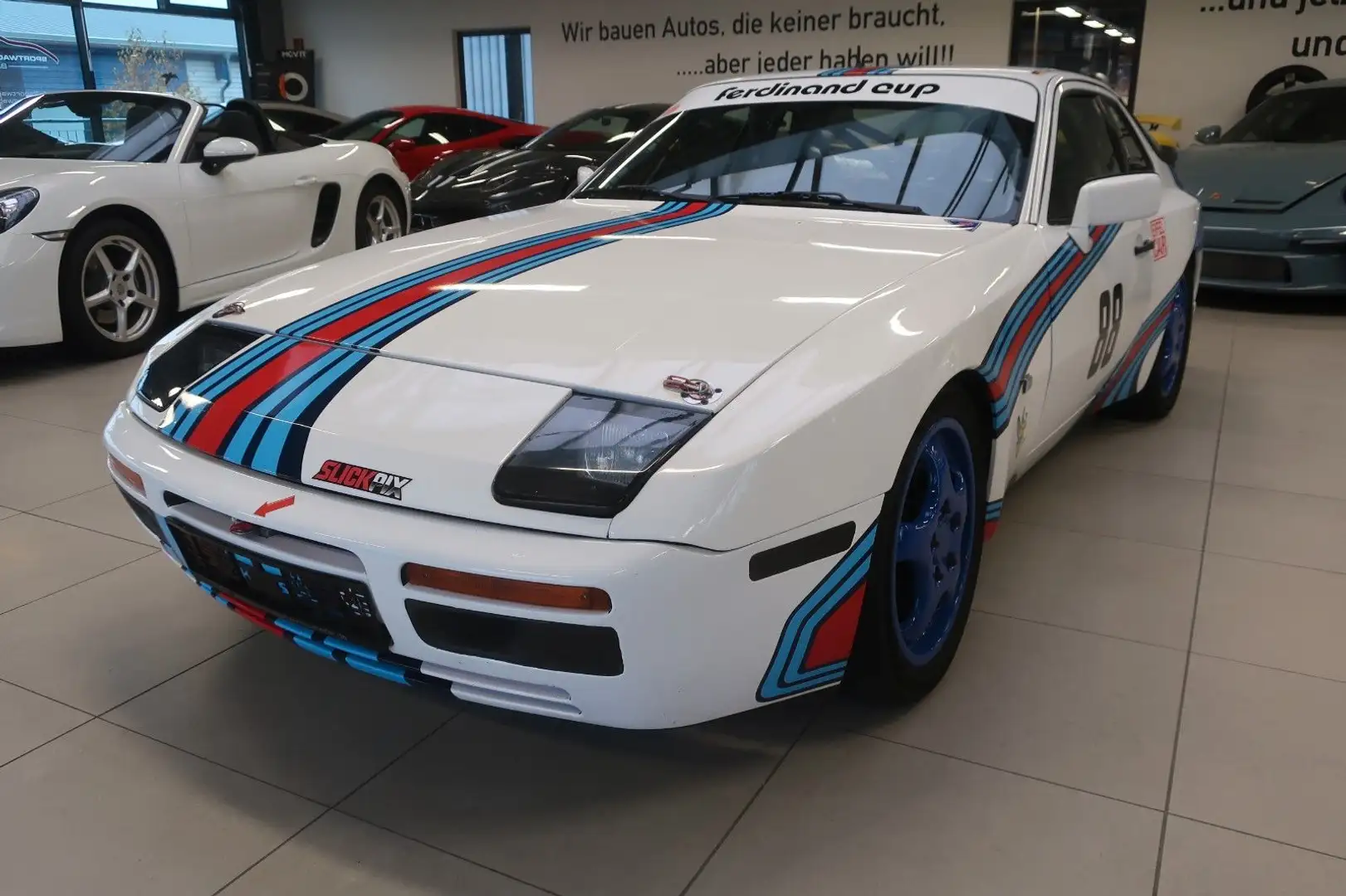 Porsche 944 S2 Rennwagen Grijs - 1