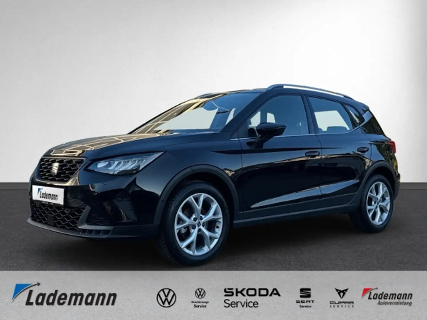 SEAT Arona 1.5 TSI DSG FR +LED+NAVI.+KAMERA+ACC+SIHZ+ Schwarz - 1