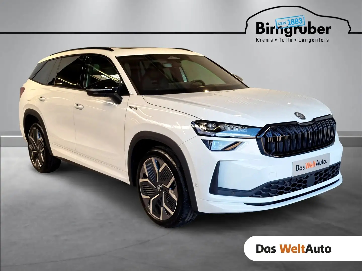 Skoda Kodiaq Sportline iV TSI DSG Weiß - 1