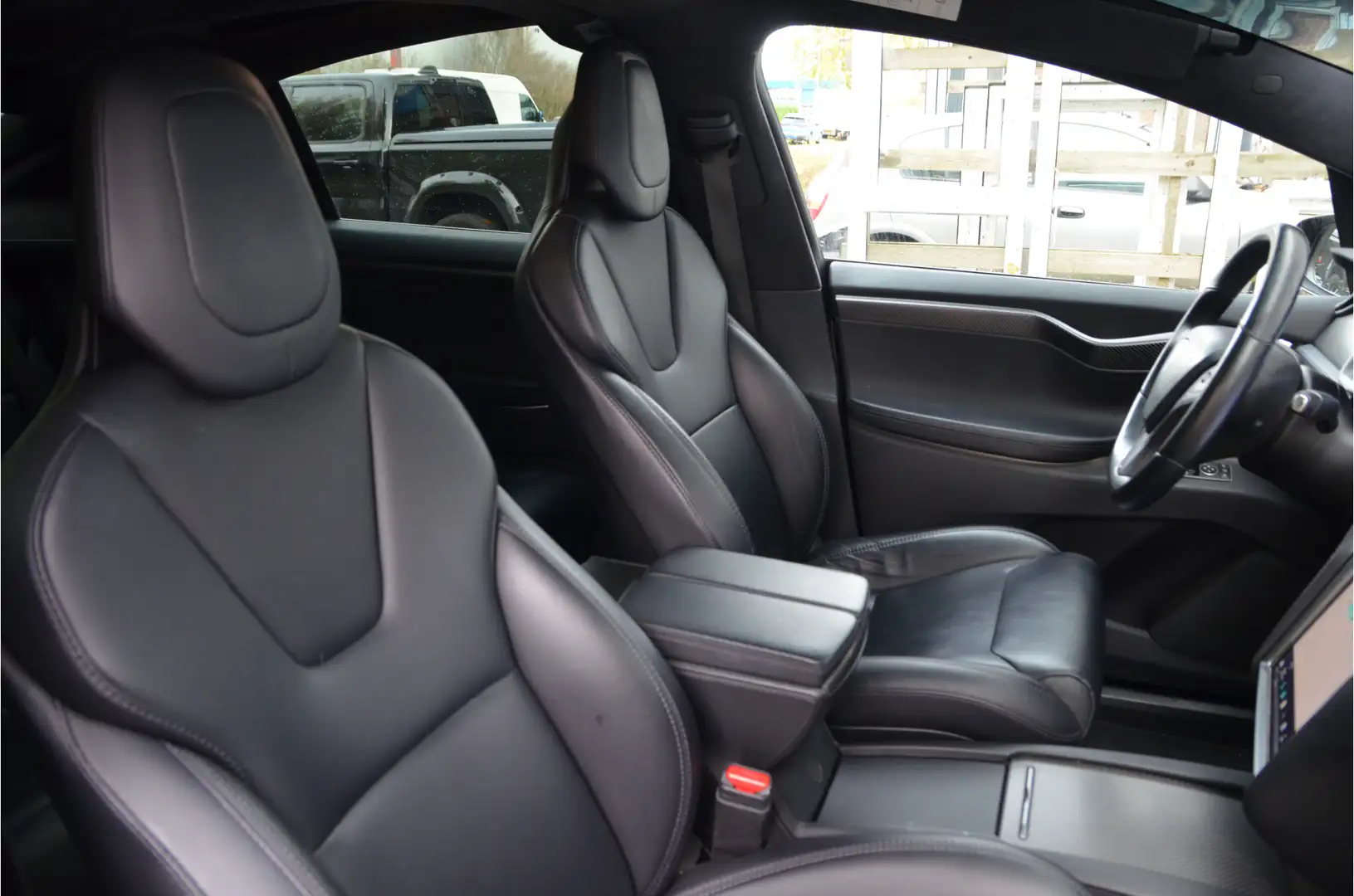 Tesla Model X 100D 6p. Trekhaak, AutoPilot, Premium Audio, Leder Zwart - 2