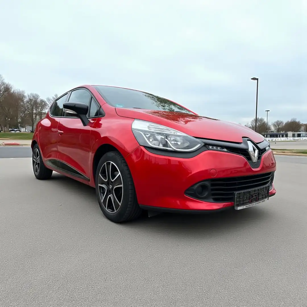 Renault Clio IV Dynamique TÜV Neu 8 Fach-bereift Top Rouge - 1