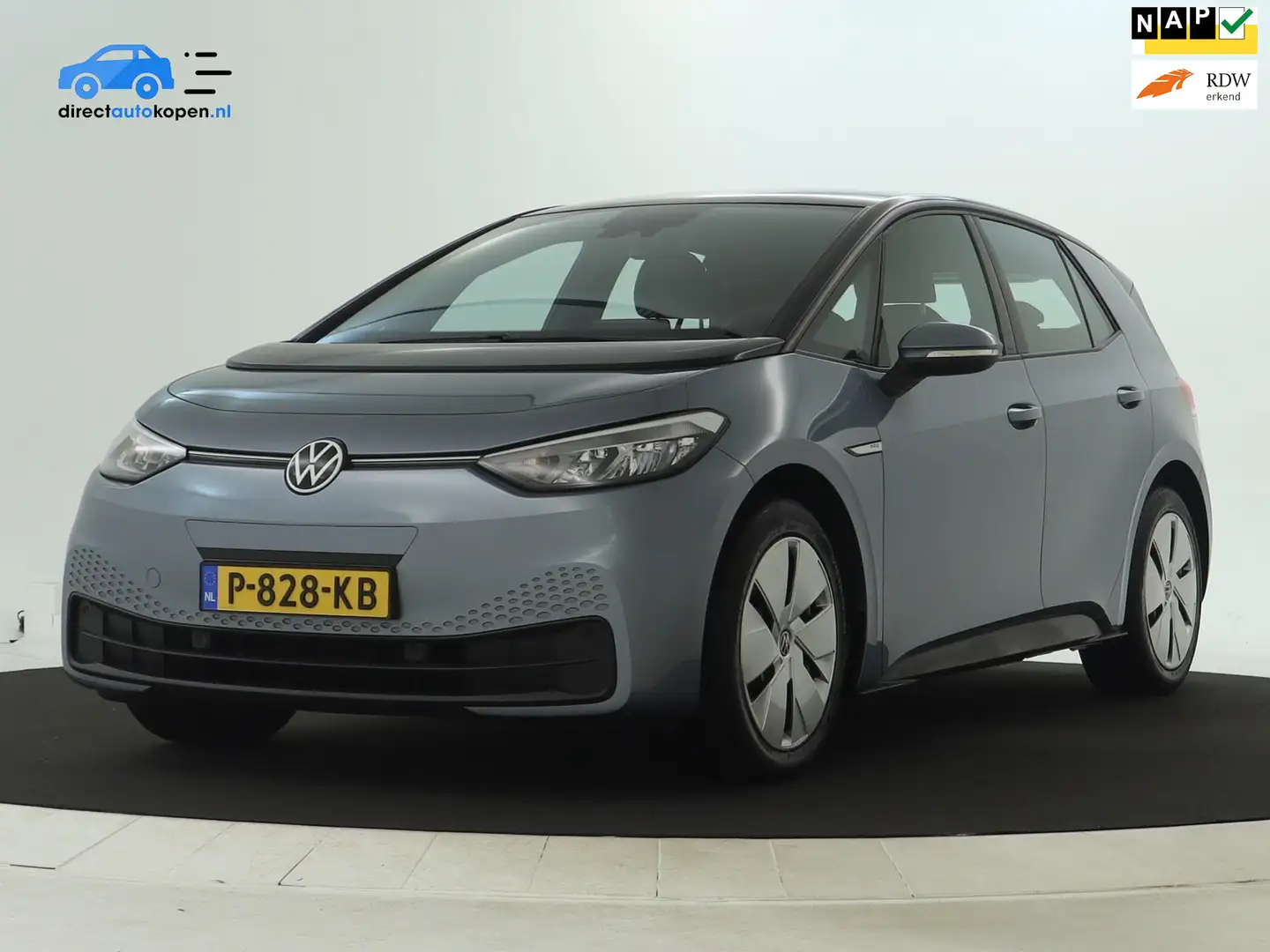 Volkswagen ID.3 Pro 58 kWh 400KM WLTP| CarPlay | NAVI Blauw - 1