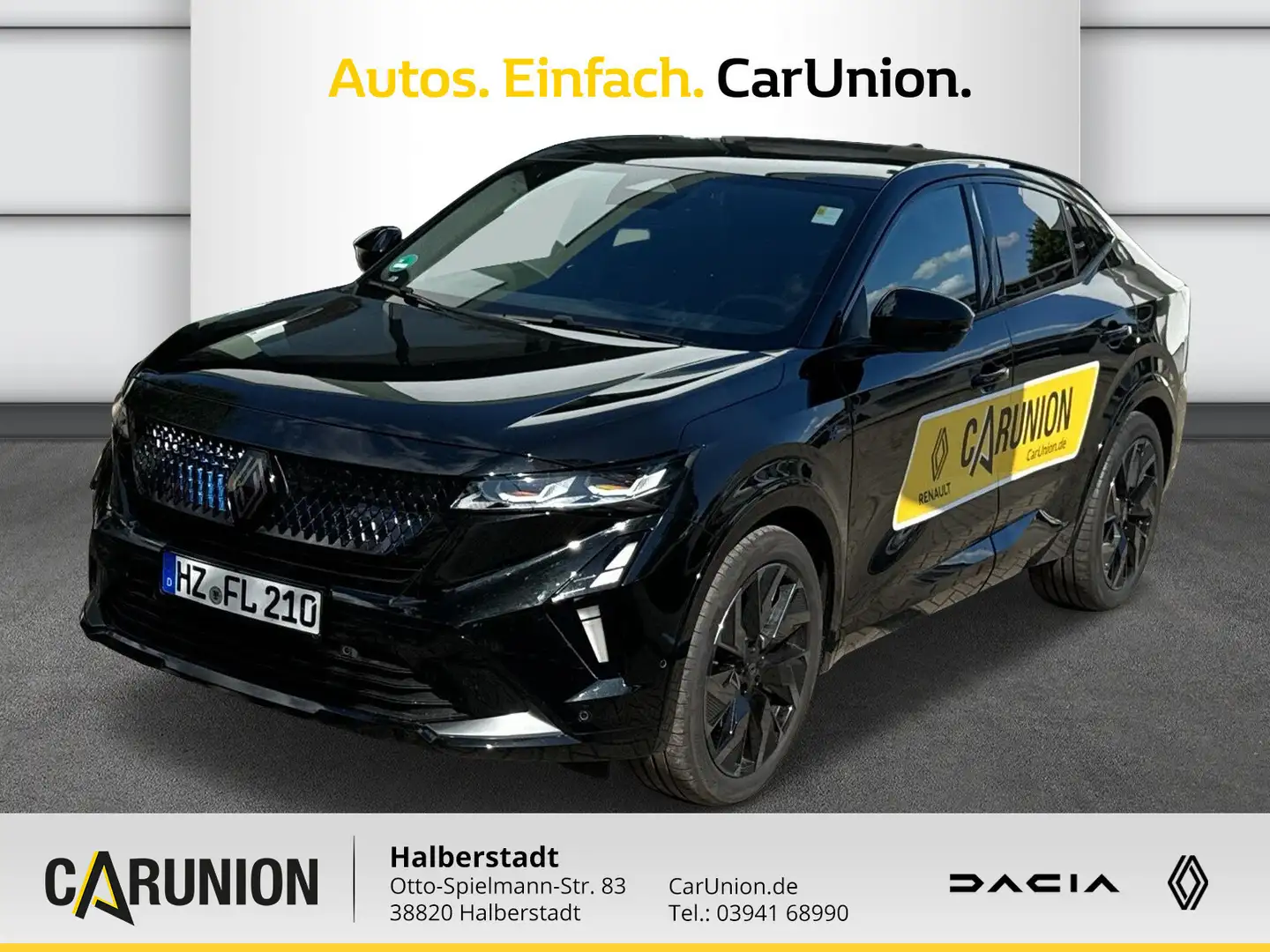 Renault Rafale Esprit Alpine Full Hybrid  NAVI PDC Klima Negro - 1