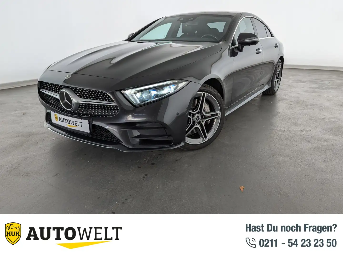Mercedes-Benz CLS 350 CLS 350 d AMG Line 4Matic LEDER+LED+NAVI+ACC+GSD Vert - 1