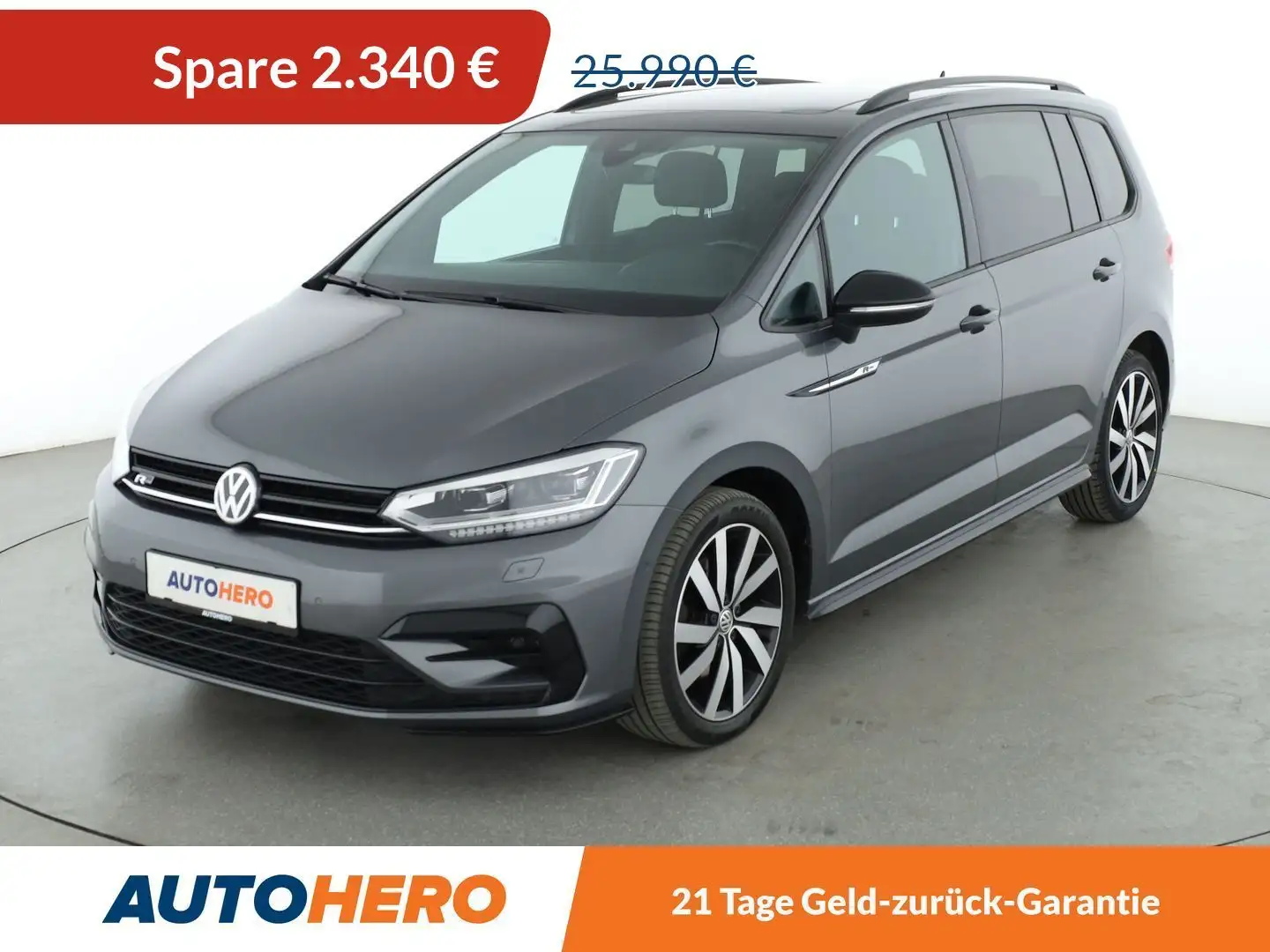 Volkswagen Touran 2.0 TDI Highline BlueMotion Tech Aut*NAVI*CAM*ACC* Gris - 1