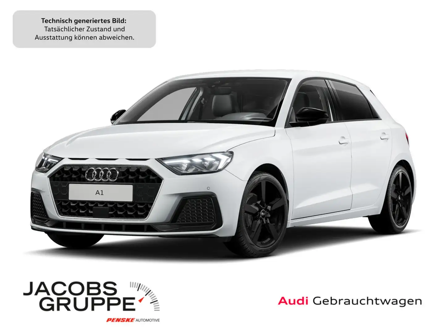 Audi A1 Sportback 25 TFSI S Tronic advanced LED; S Weiß - 1