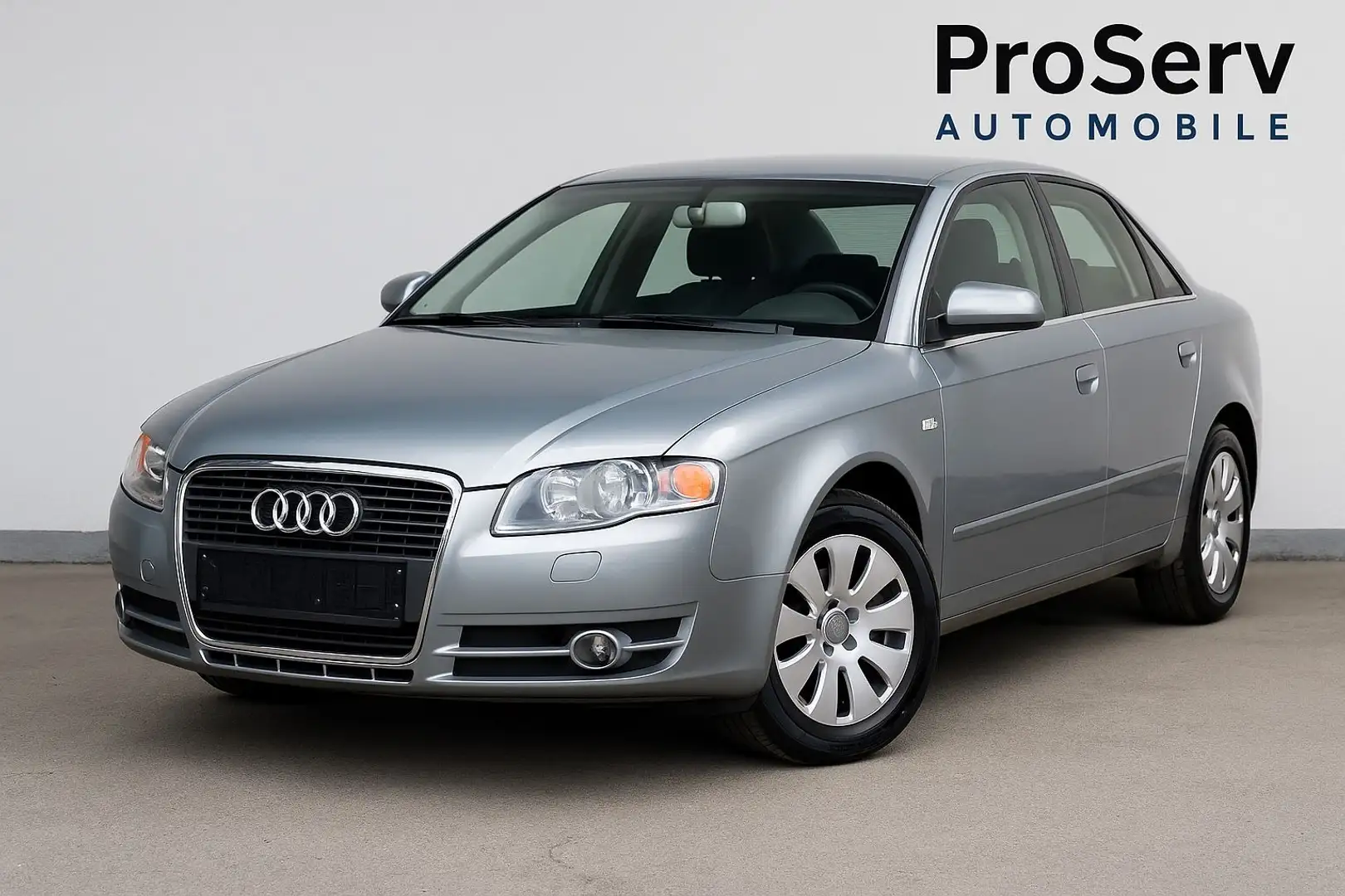 Audi A4 Lim. 2.-TÜV NEU -PDC,NAV, SHZ TEMPOMAT Grau - 1