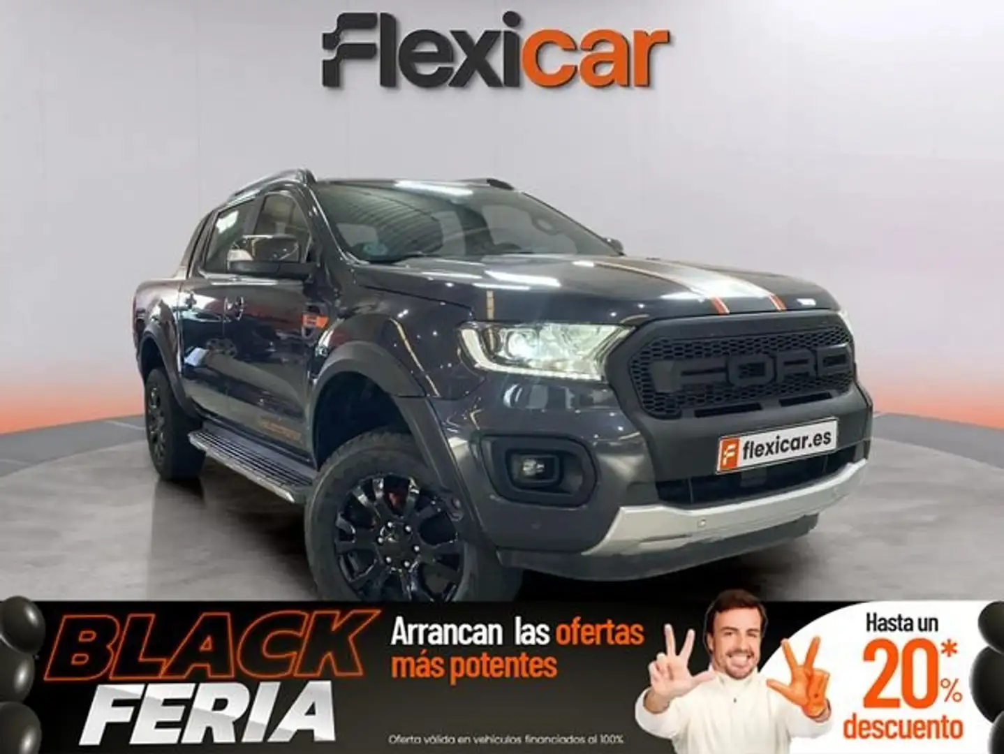 Ford Ranger WILDTRAK 213CV Gris - 1
