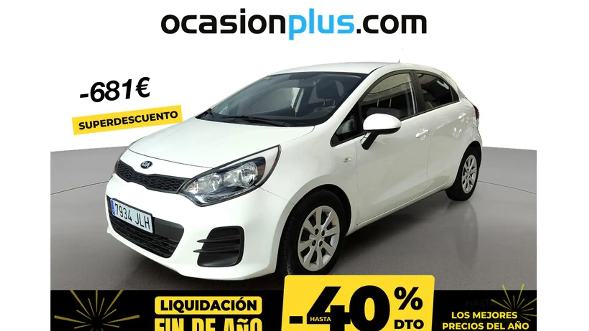 Kia Rio 1.2 CVVT Concept Blanc - 1