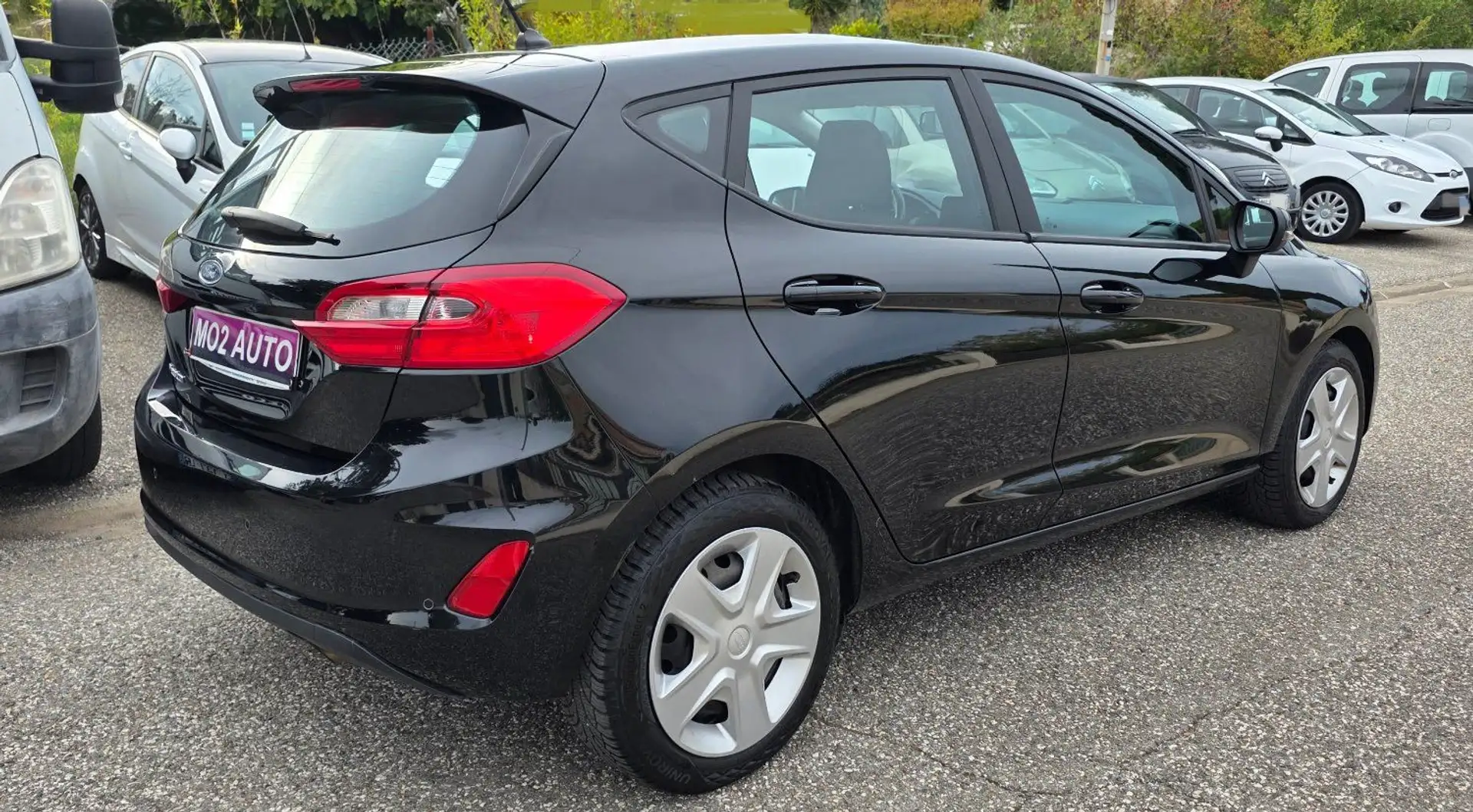 Ford Fiesta VII BOITE AUTO 1.0 ECOBOOST 100CH 2020 GPS REG Negro - 2