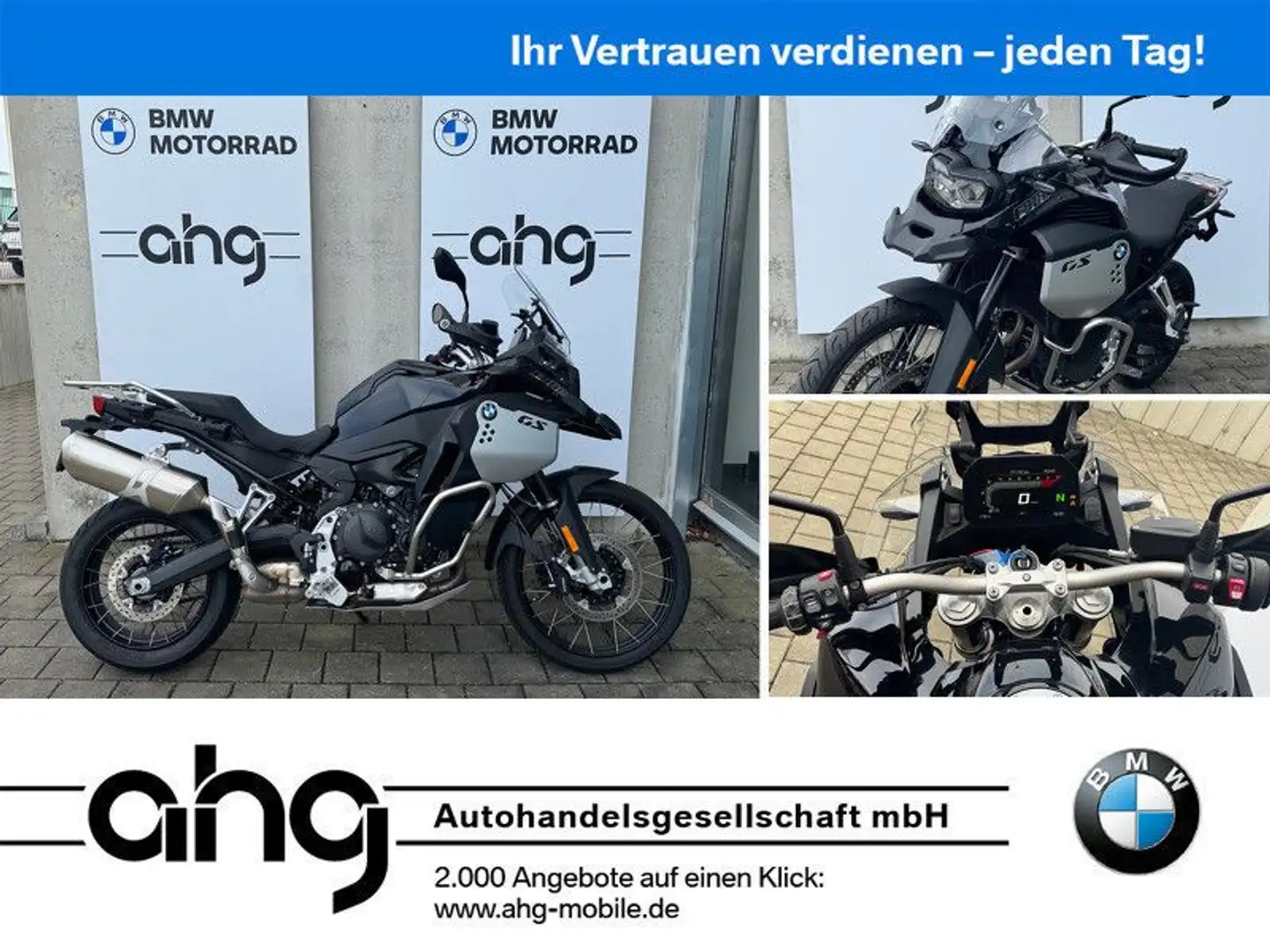 BMW F 900 GS Adventure Tieferlegung + niedriger Sitz Negro - 1