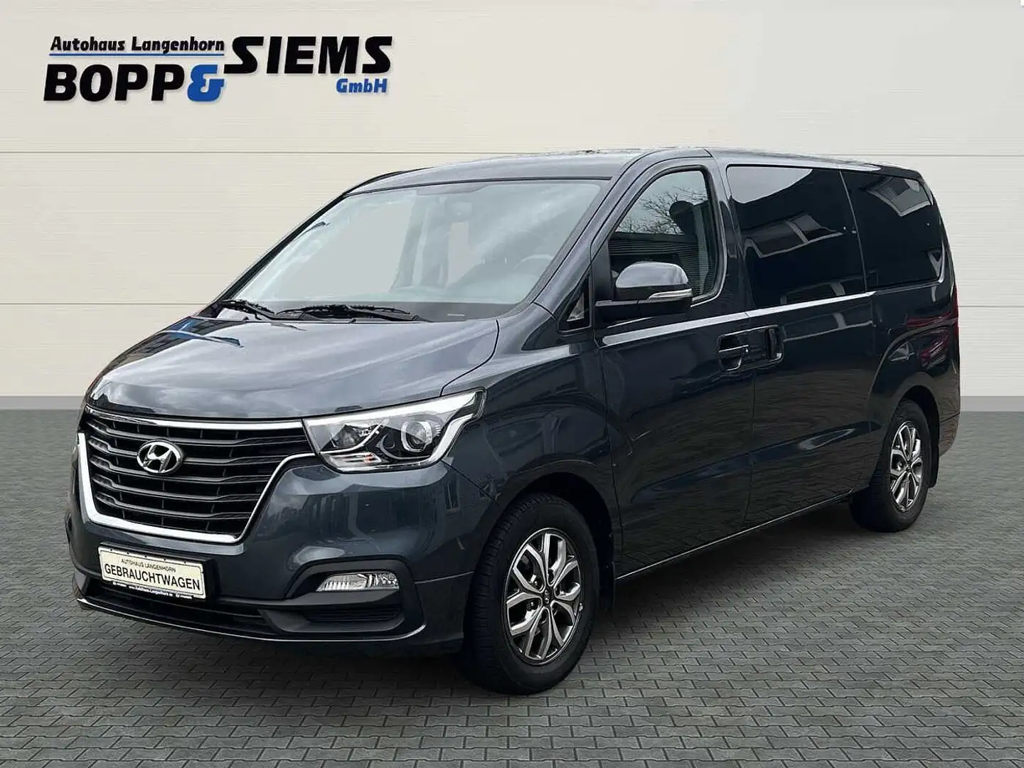 Hyundai H-1 2.5 CRDi Travel 8-Sitzer 'Navi + AHK' Gris - 1