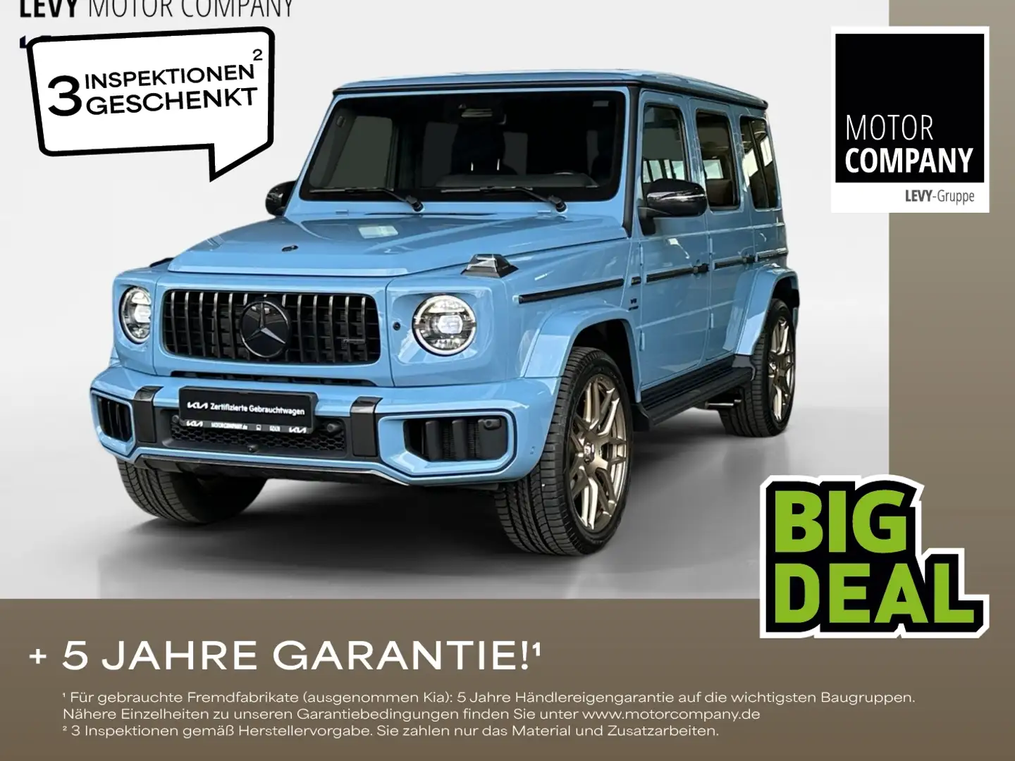 Mercedes-Benz G 63 AMG +MY25+G.Manufaktur+Carbon+Burmester+AHK+ Blu/Azzurro - 1