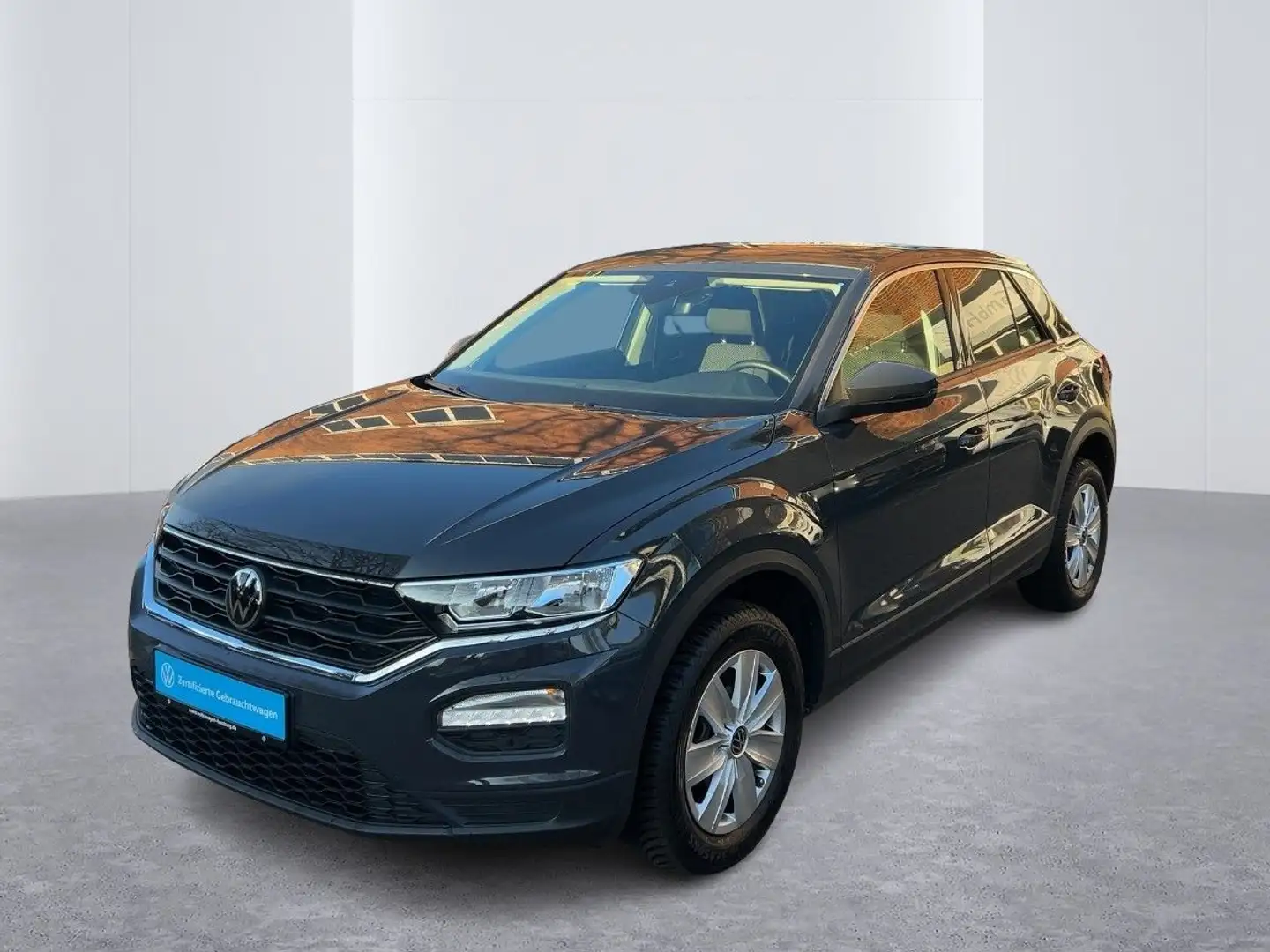 Volkswagen T-Roc 1.0 TSI Sitzhzg Klima DAB+ Grau - 2