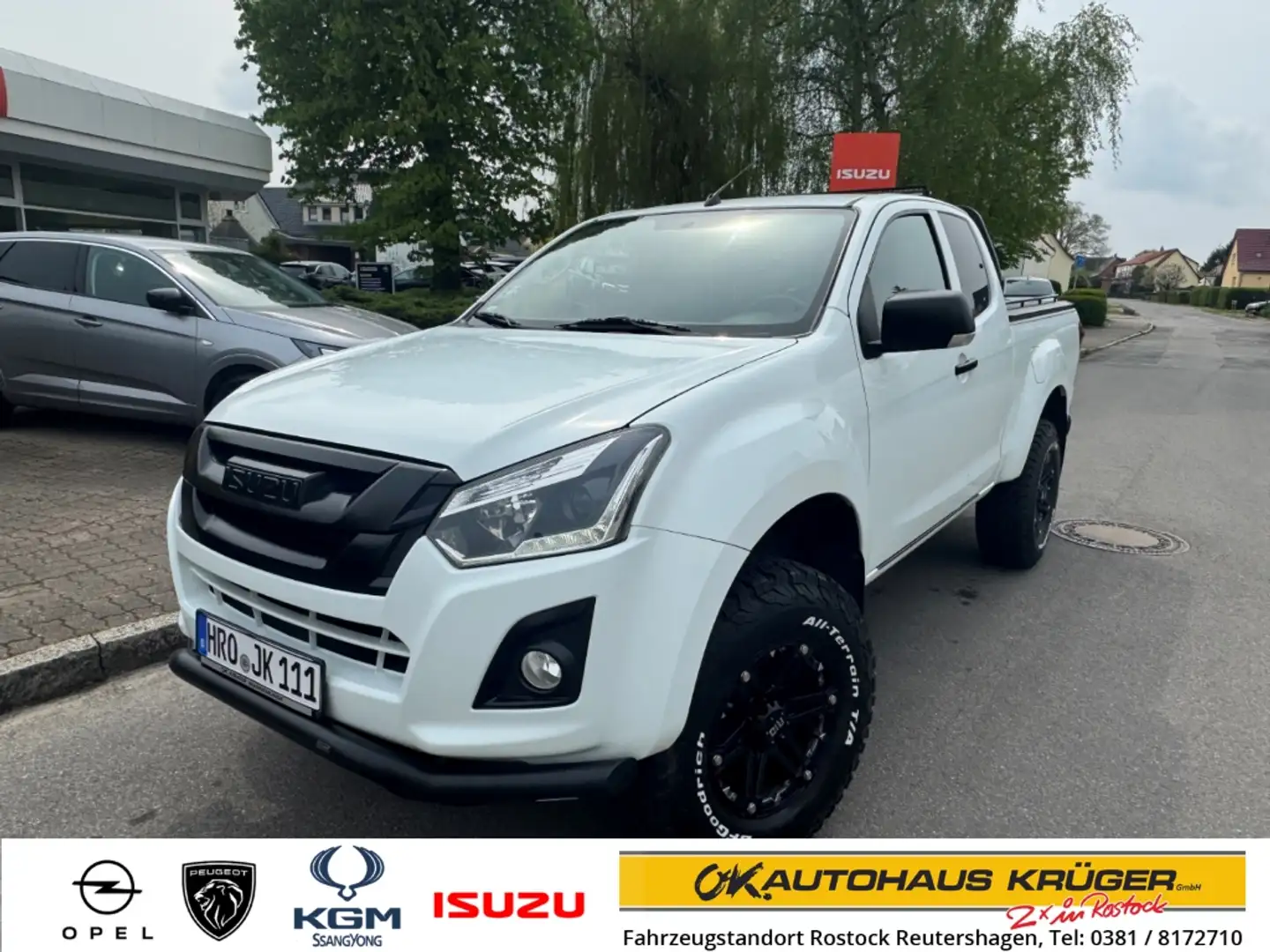 Isuzu D-Max Automatik +LIFTKIT +OFFROAD-UMBAU +AHK Blanc - 1
