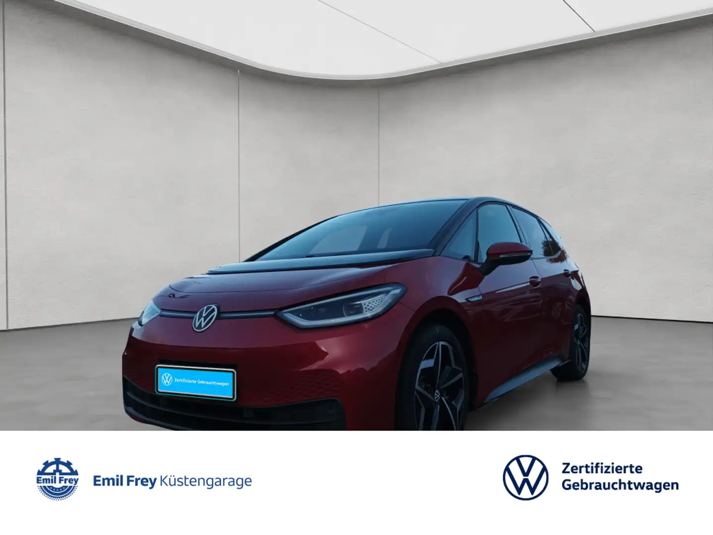 Volkswagen ID.3 Pro Performance electric ACC/Navi/Pano Rood - 1