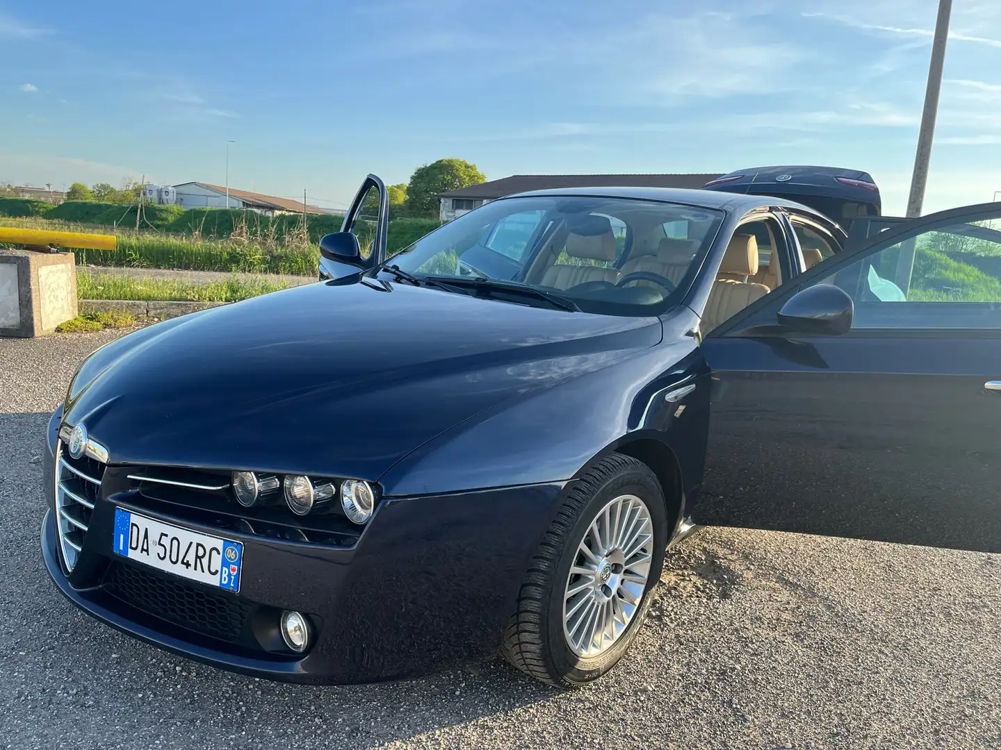 Alfa Romeo 159 2.2 jts Exclusive 185cv Bleu - 1