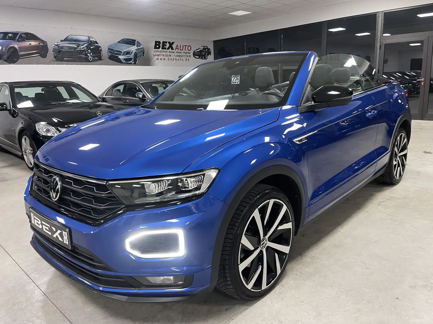 Volkswagen T-Roc T-Roc*Cabriolet*R-Line*NEWMODEL*1ERPROP*GARANTIE* Bleu - 2