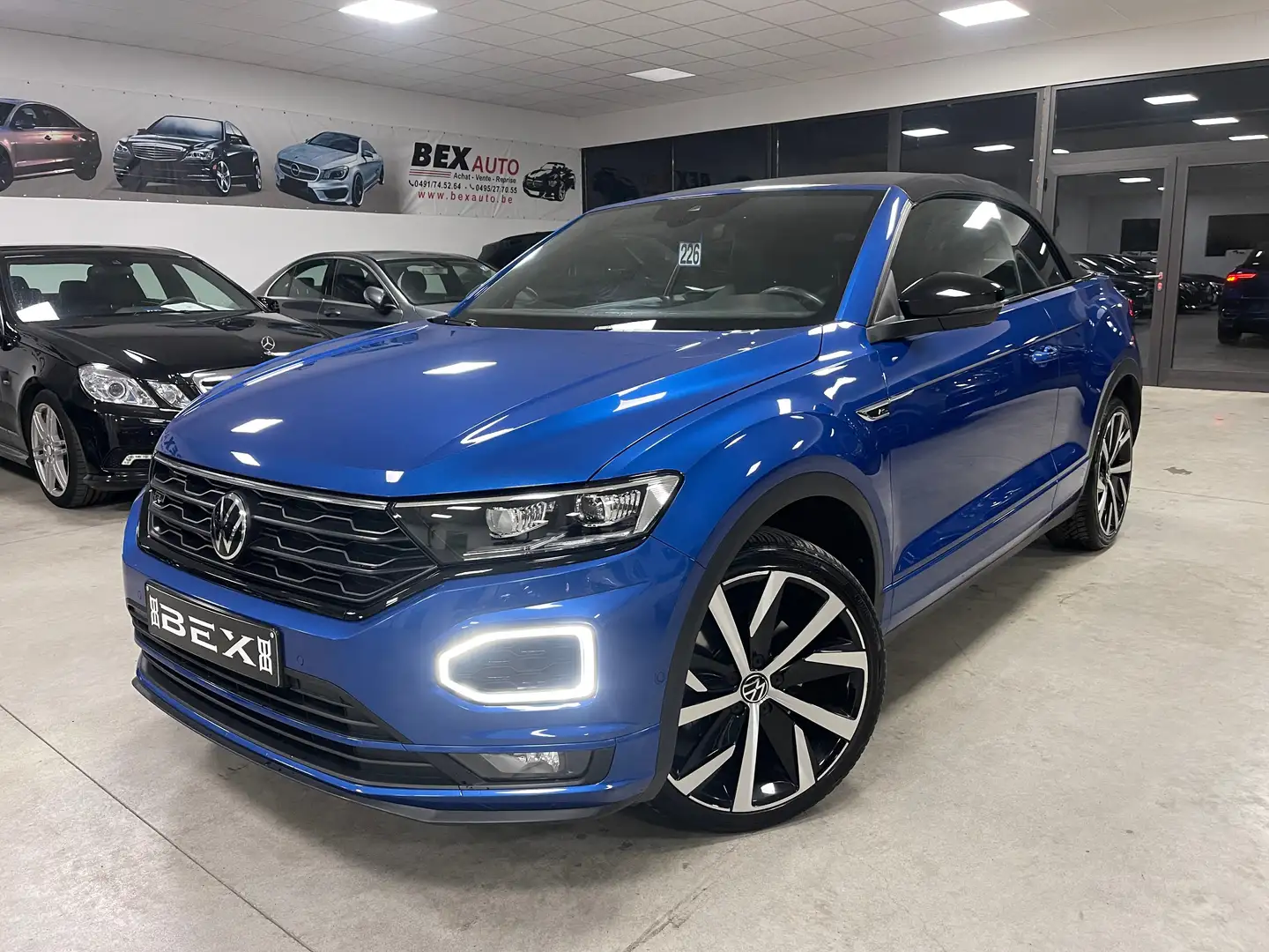 Volkswagen T-Roc T-Roc*Cabriolet*R-Line*NEWMODEL*1ERPROP*GARANTIE* Bleu - 1