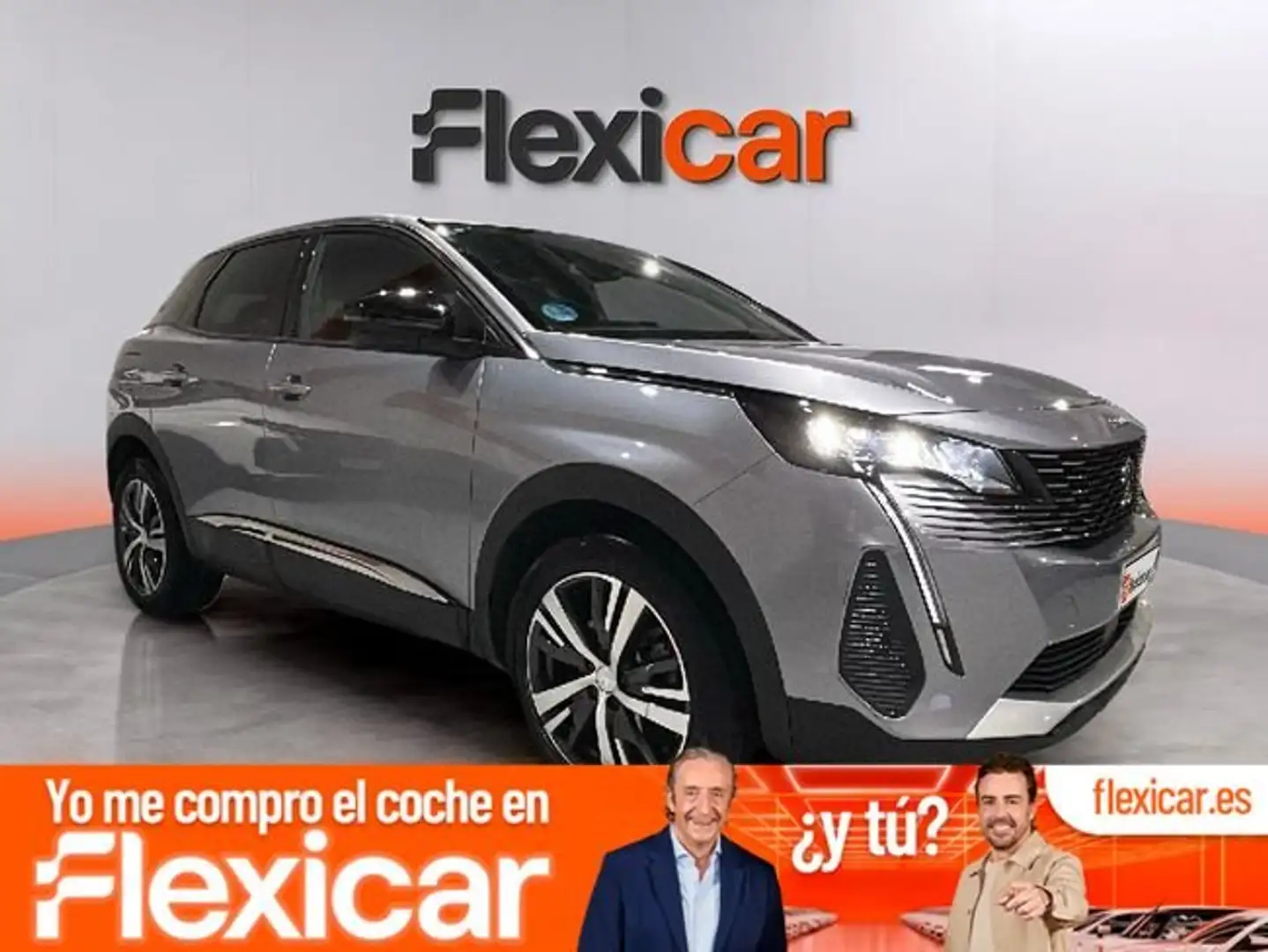Peugeot 3008 1.2 100KW Allure Pack eDCS6 Gris - 1