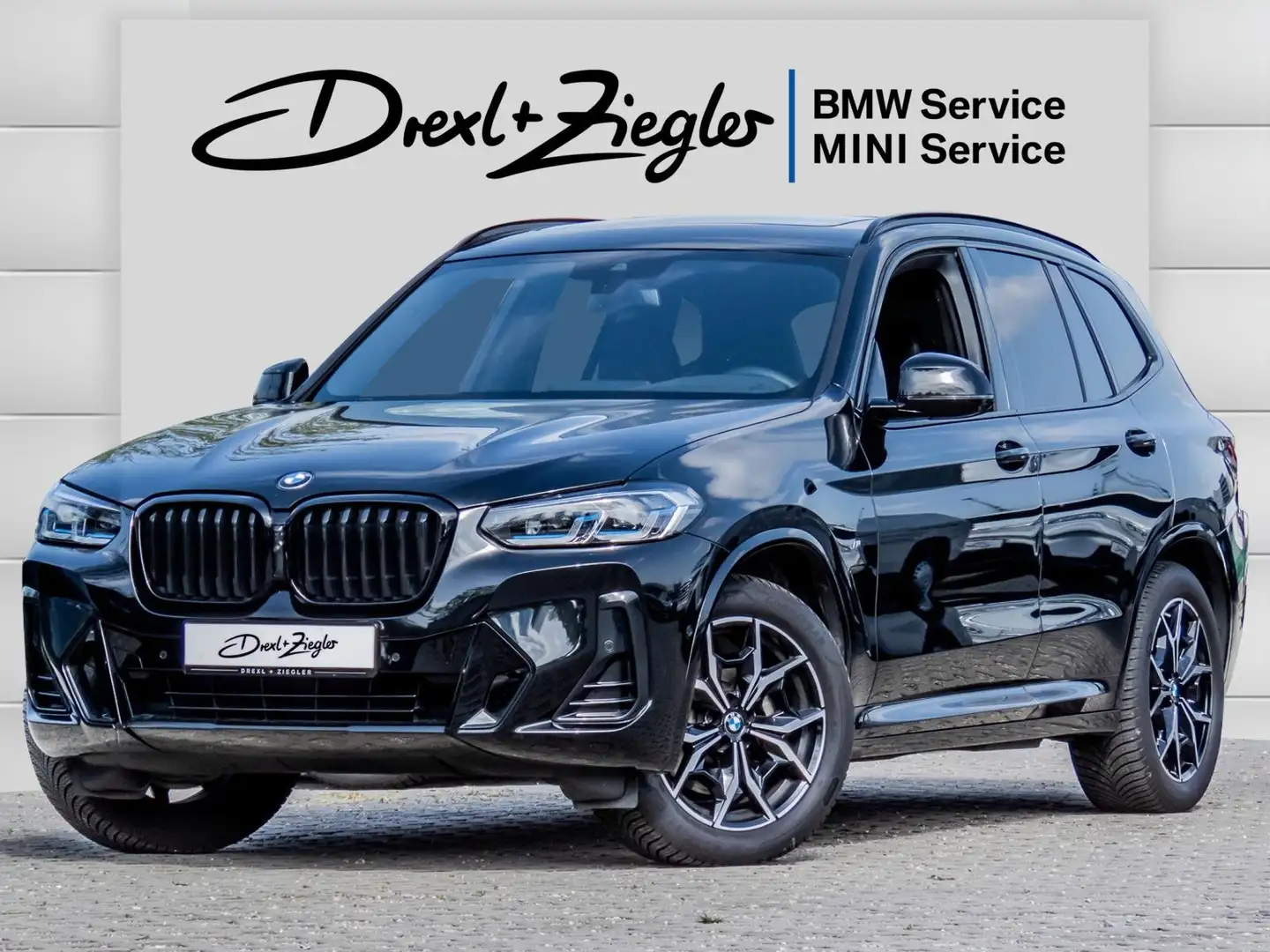 BMW X3 xDrive30i M-Sport AHK Laser H&K HuD GSD KoZg Чорний - 1