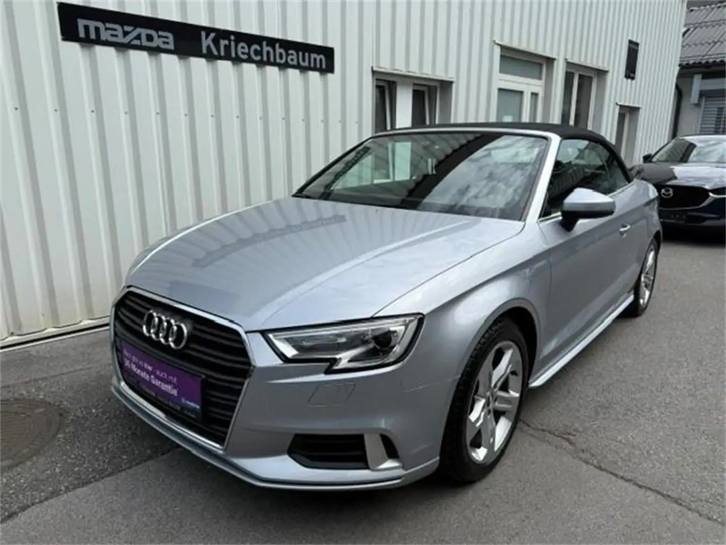 Audi A3 Cabriolet 1,4 TFSI sport Silber - 1