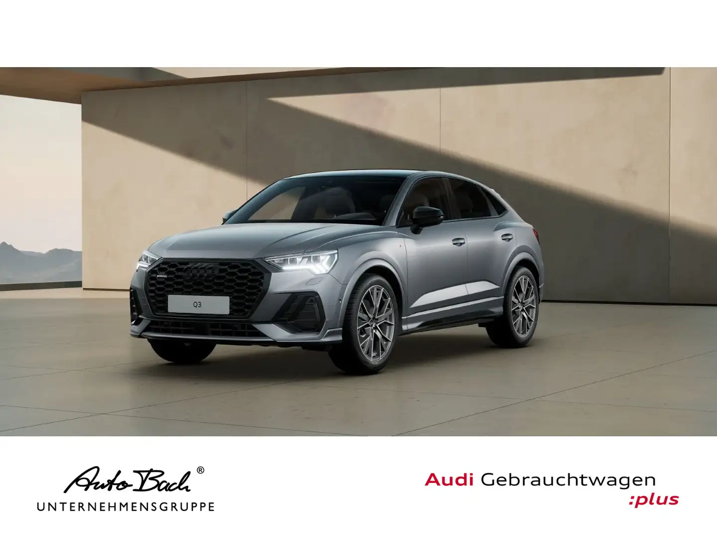 Audi Q3 S line 45TFSI qu Stronic Navi LED P Gris - 1