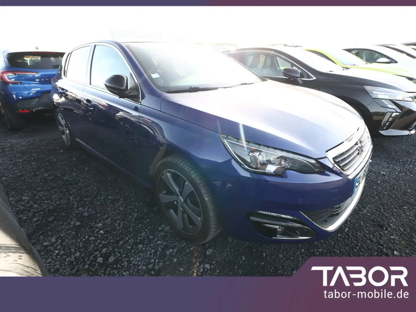 Peugeot 308 1.2 PT 130 Allure Pano LED Nav Kam KeyL PDC Blau - 2