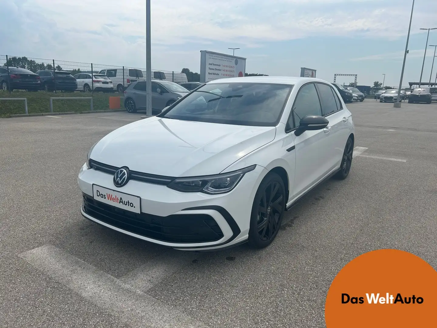 Volkswagen Golf R R-Line mHeV TSI DSG Blanc - 1