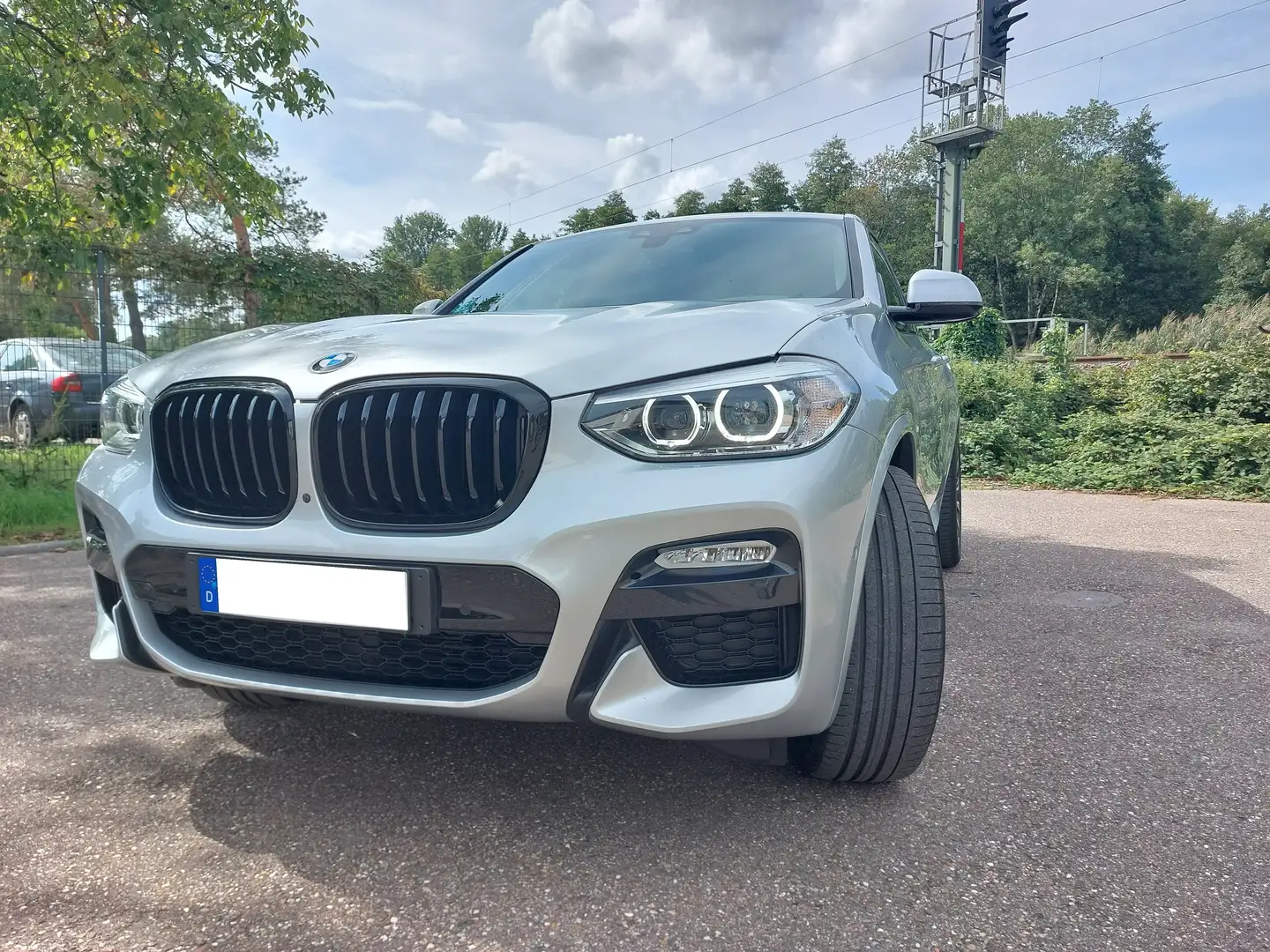 BMW X4 X4 xDrive20d M Sport Silber - 1