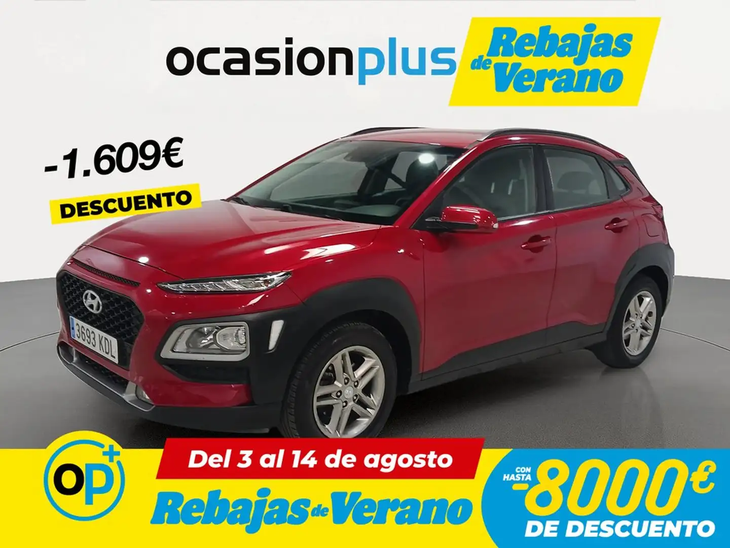 Hyundai KONA 1.0 TGDI Klass 4x2 Rojo - 1