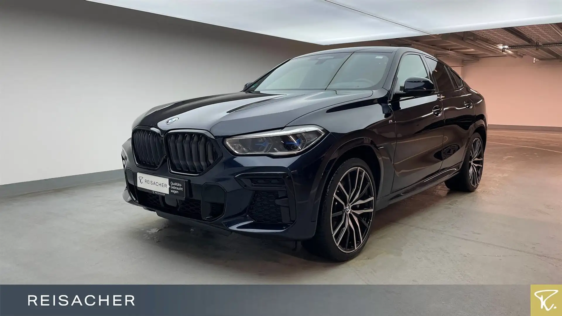 BMW X6 M i HeadUp,Standhz,Pano,AHK,DrA Prof,Laser Schwarz - 1